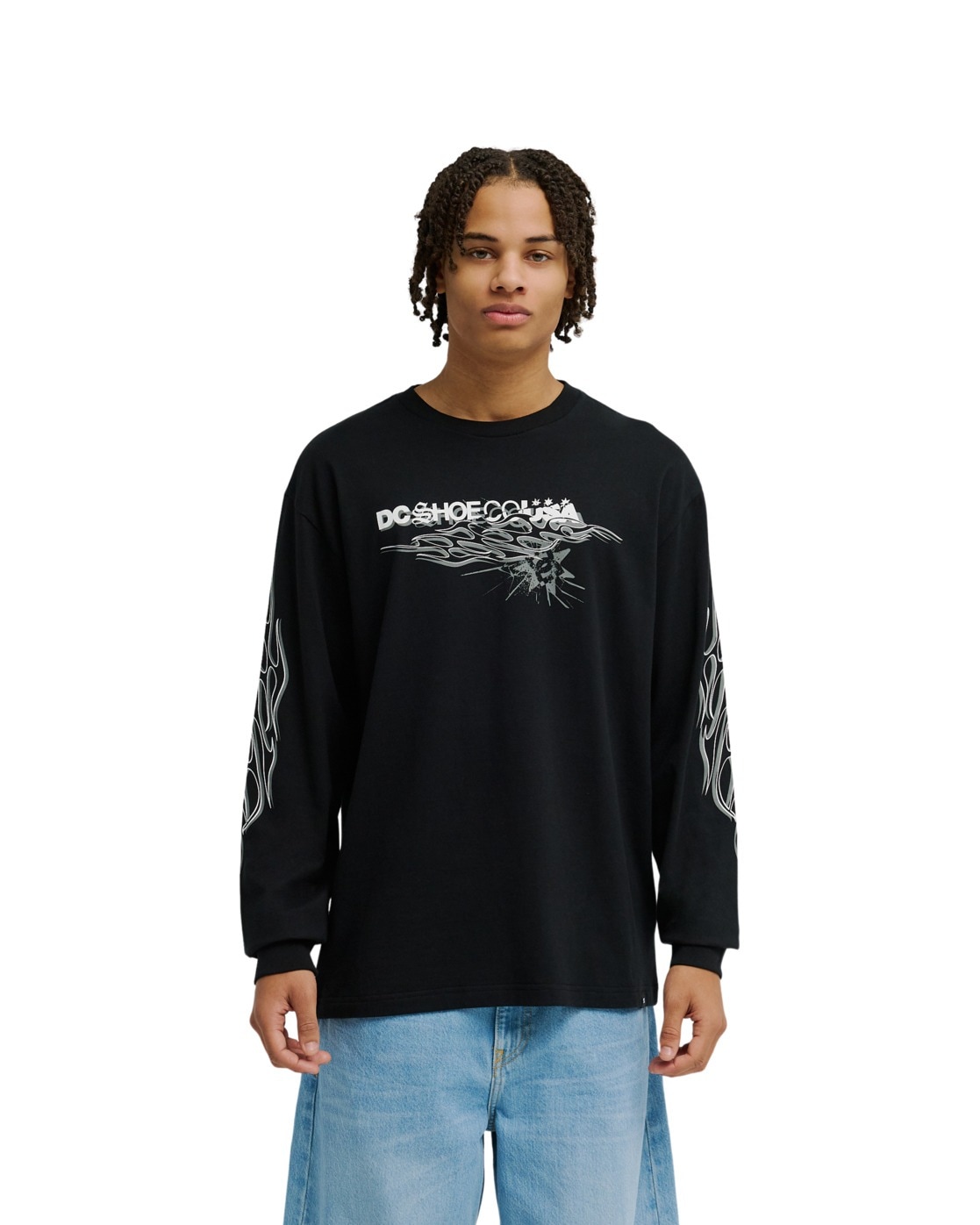 DC Shoes Langarmshirt "DC Side Flame"