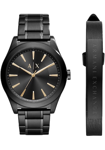 ARMANI EXCHANGE Quarzuhr »AX7102« (Set 2 dalys su Armb...