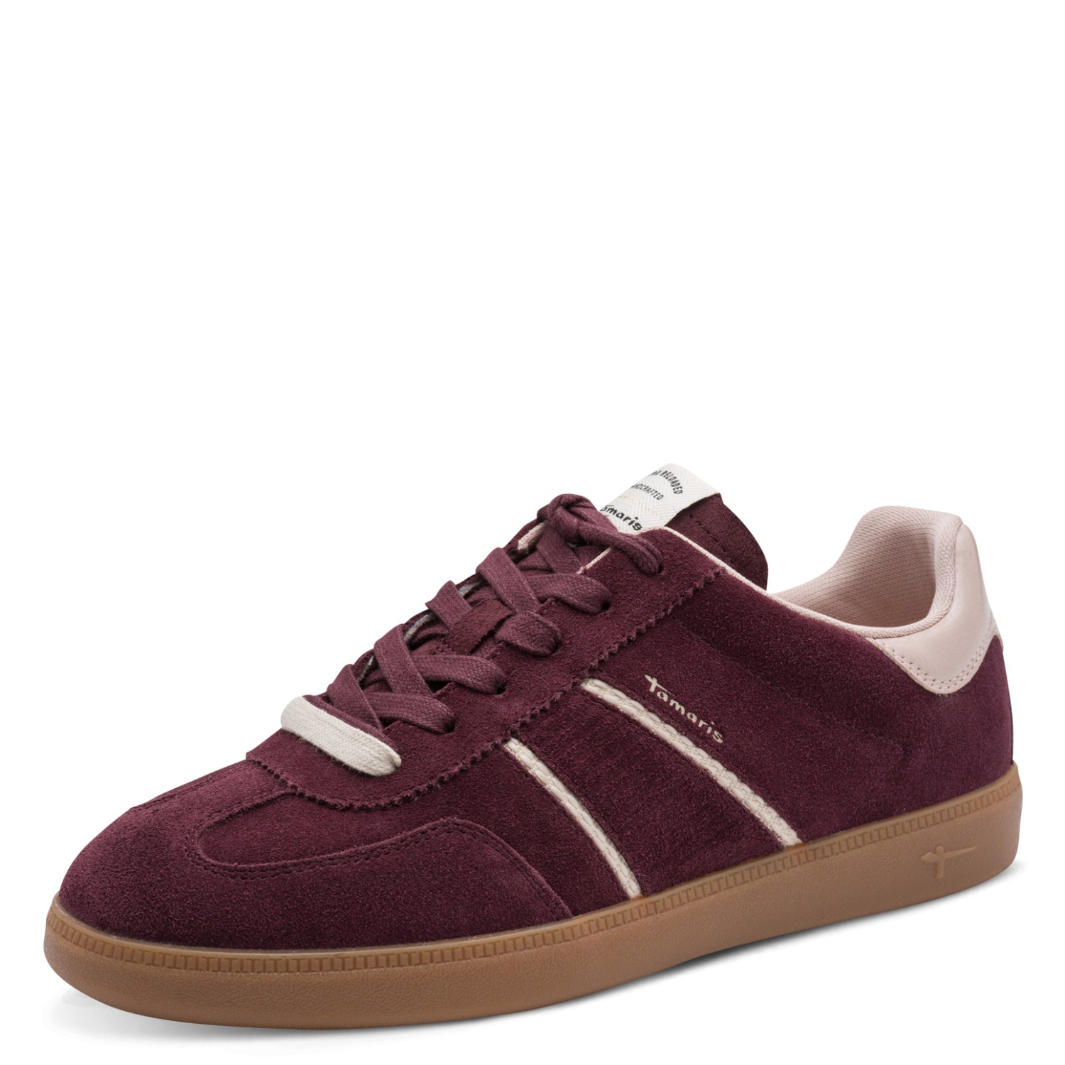Tamaris Plateausneaker Halbschuh, Freizeitschuh, Plateausneaker mit Kontrastbesatz