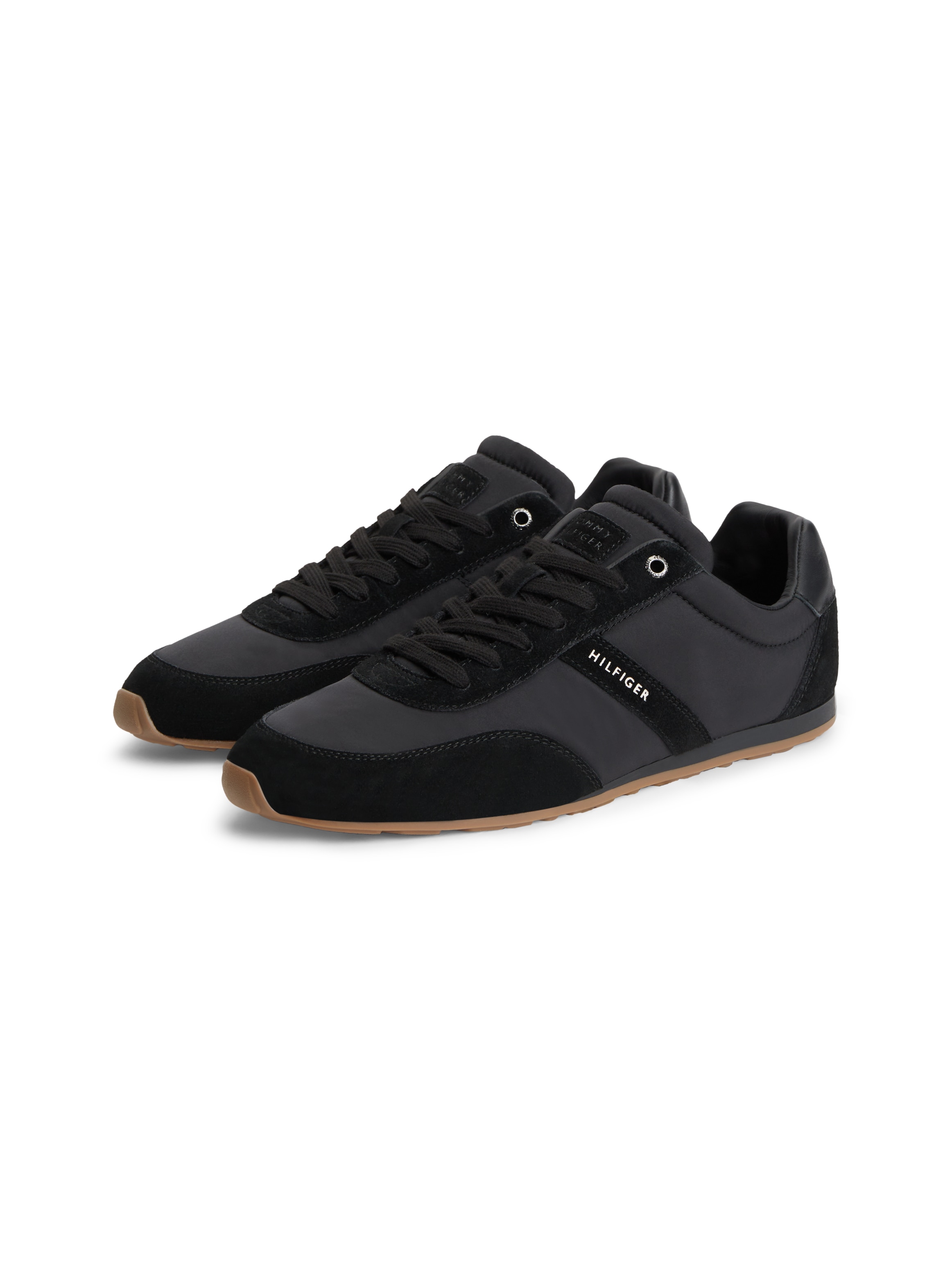 Tommy Hilfiger "TH LO RUN ICON SUMMER MIX" Freizeitschuh, Halbschuh, Schnürschuh, weiche Schaftrand-Polsterung