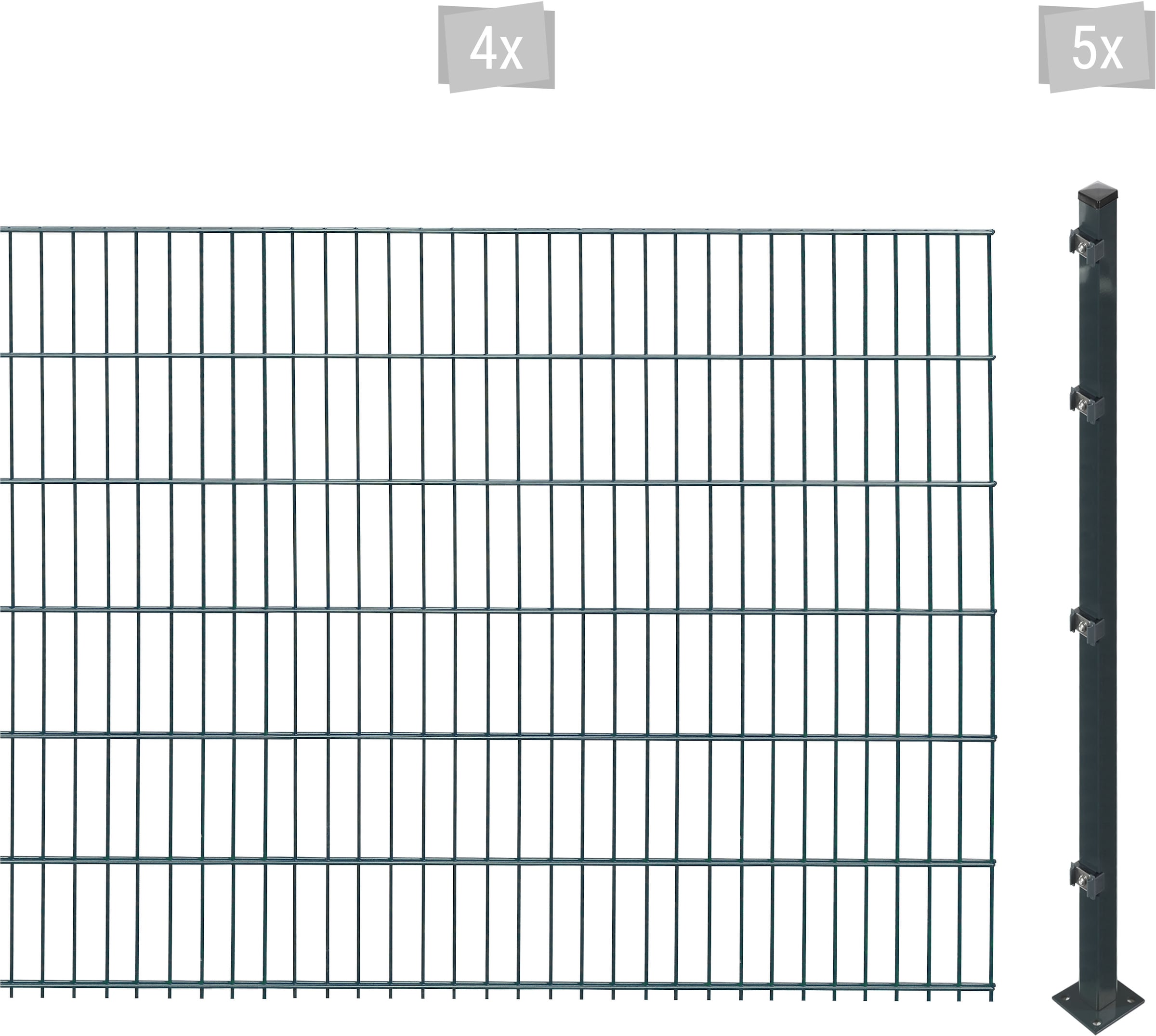 Arvotec "ESSENTIAL 123 zum Aufschrauben" Zaunhöhe 123 cm, Zaunlänge 2 - 60 m