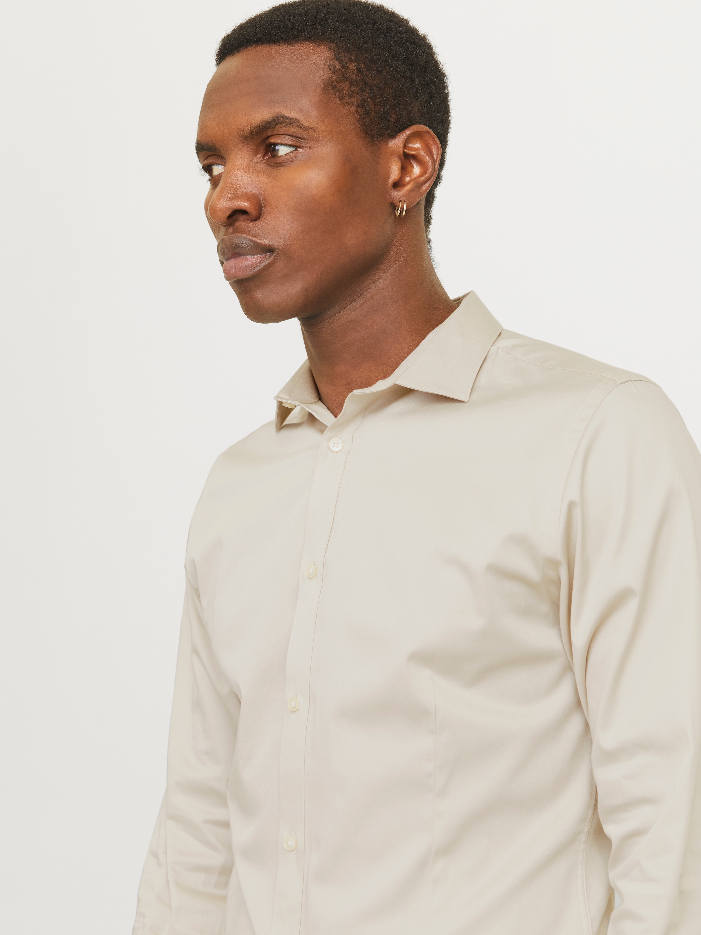 Jack & Jones Langarmhemd »JJPRPARMA SHIRT L/S NOOS«, mit Hemdkragen