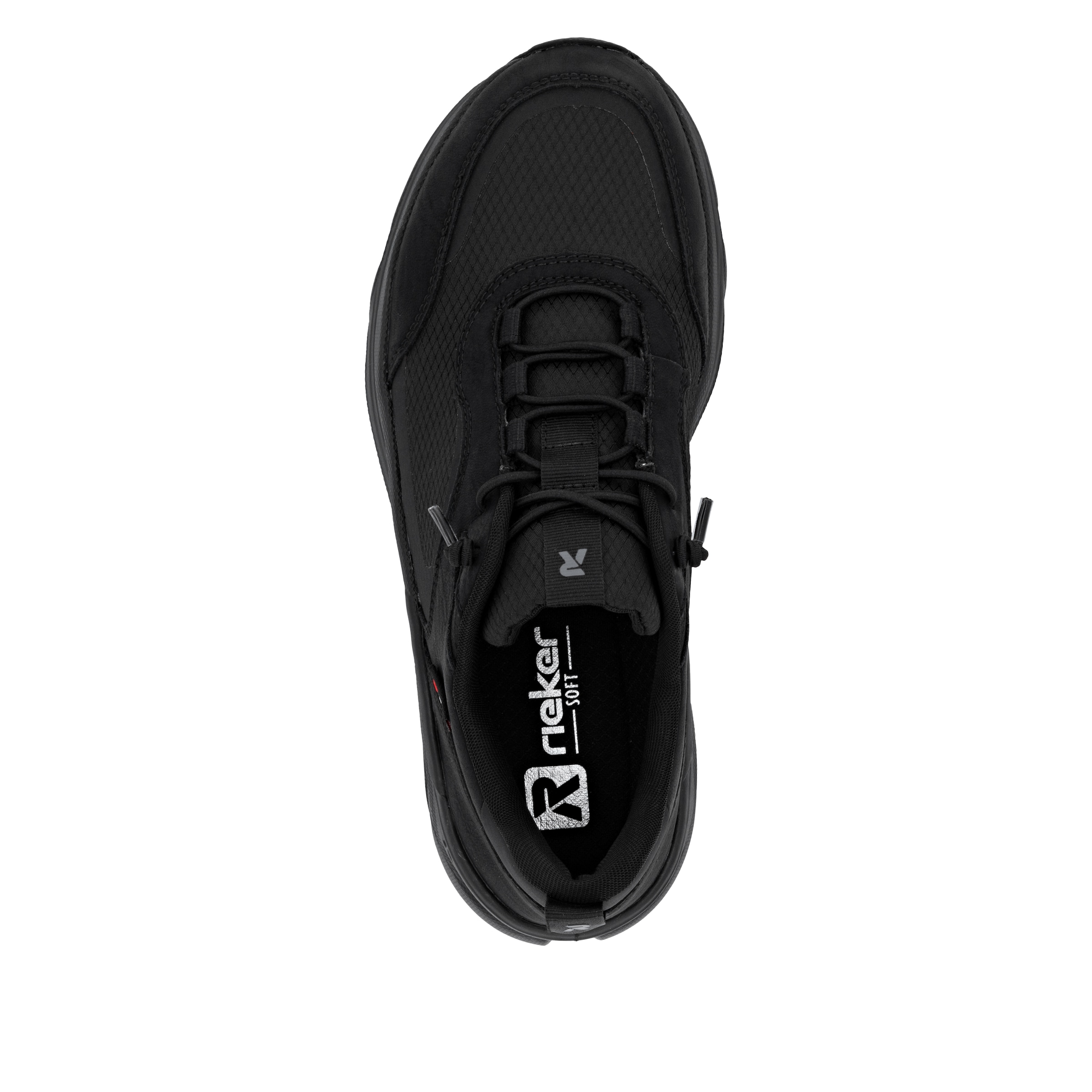 RIEKER Sport Slip-On Sneaker, Schlupfschuh, Halbschuh, Freizeitschuh mit trendy Plateausohle