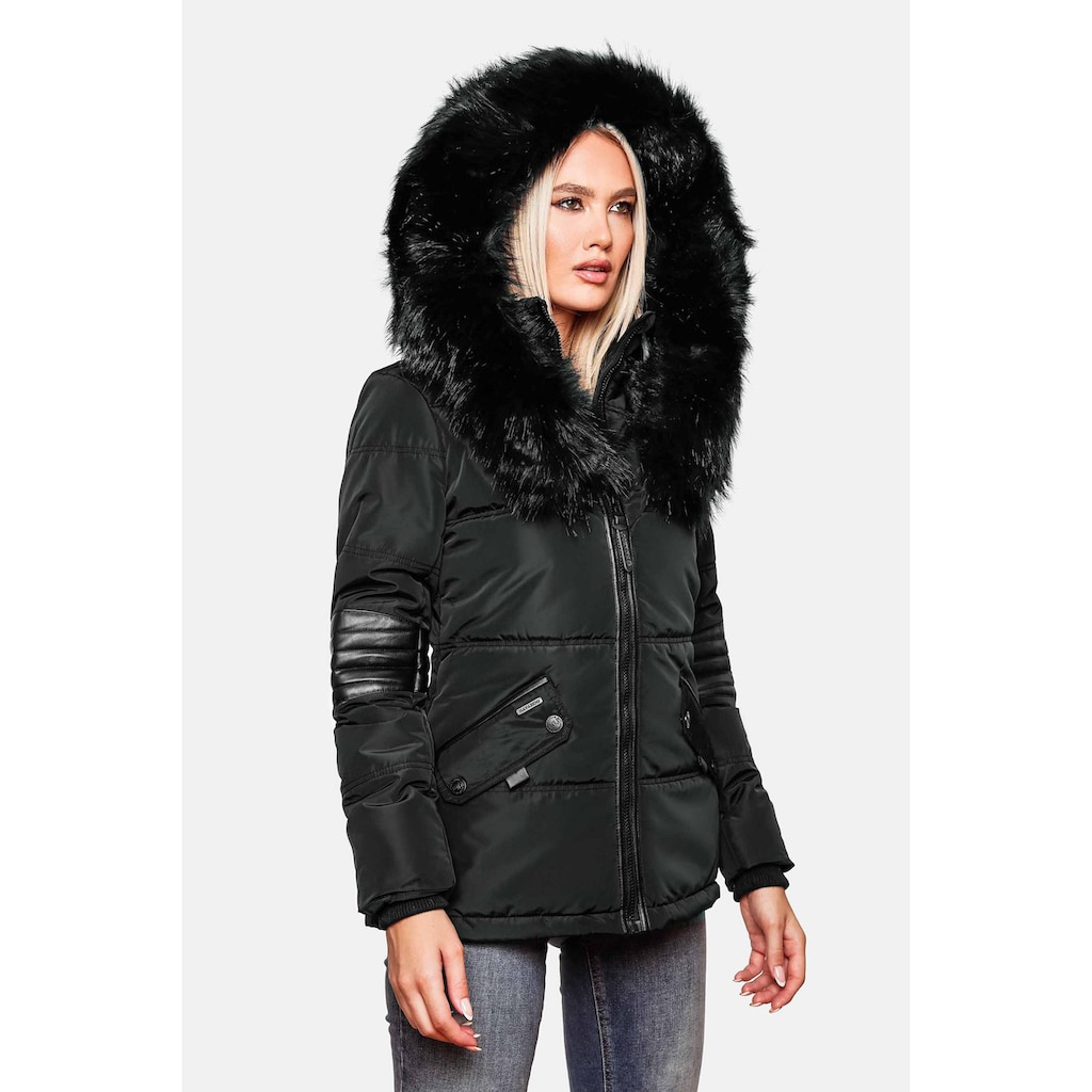 Navahoo Winterjacke »Nirvana«, mit Kapuze