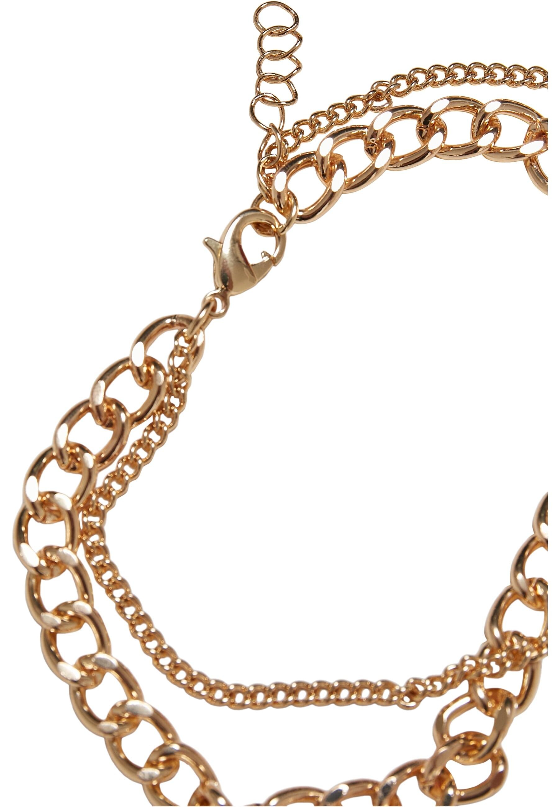 URBAN CLASSICS Fußkette »Urban Classics Unisex Zodiac Golden Anklet«