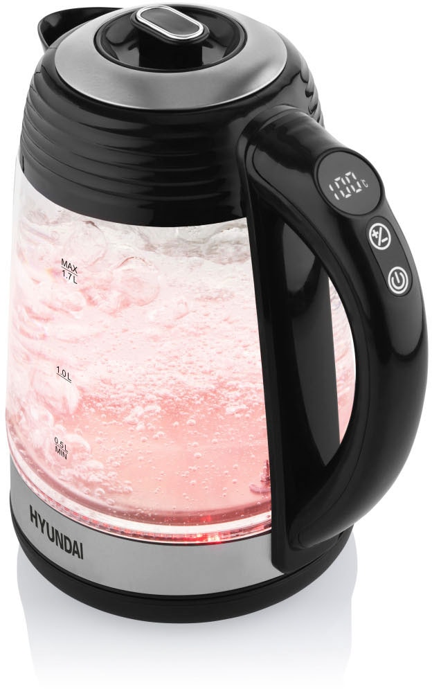 Hyundai Wasserkocher "VK780" 1,7 2200 Temperaturregelung von 40 bis 100 C, günstig online kaufen