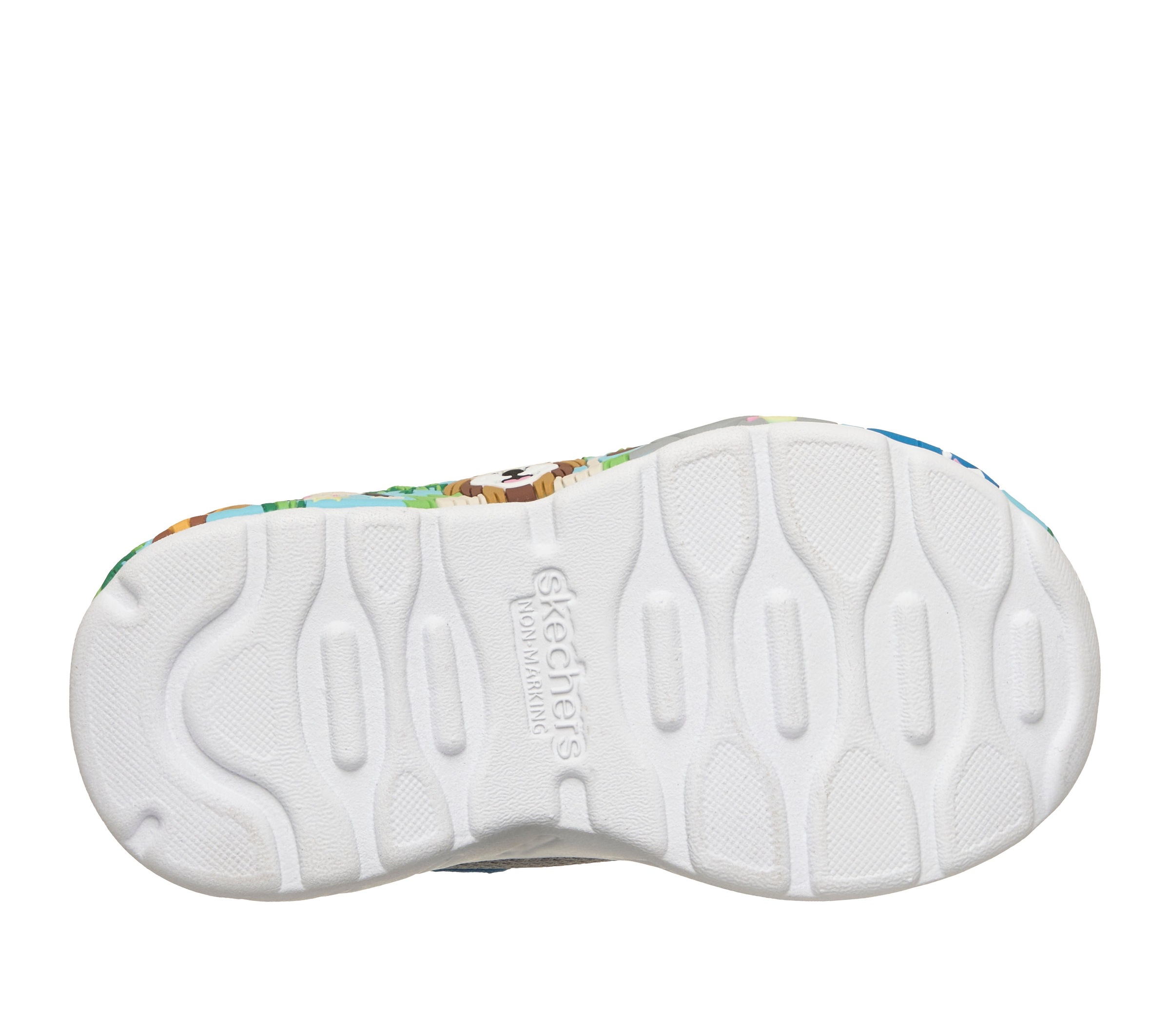 Thumbnail - Skechers Lauflernschuh "PLAY SCENE" Freizeitschuh mit bedruckter Sohle, Größenschablone zum Download