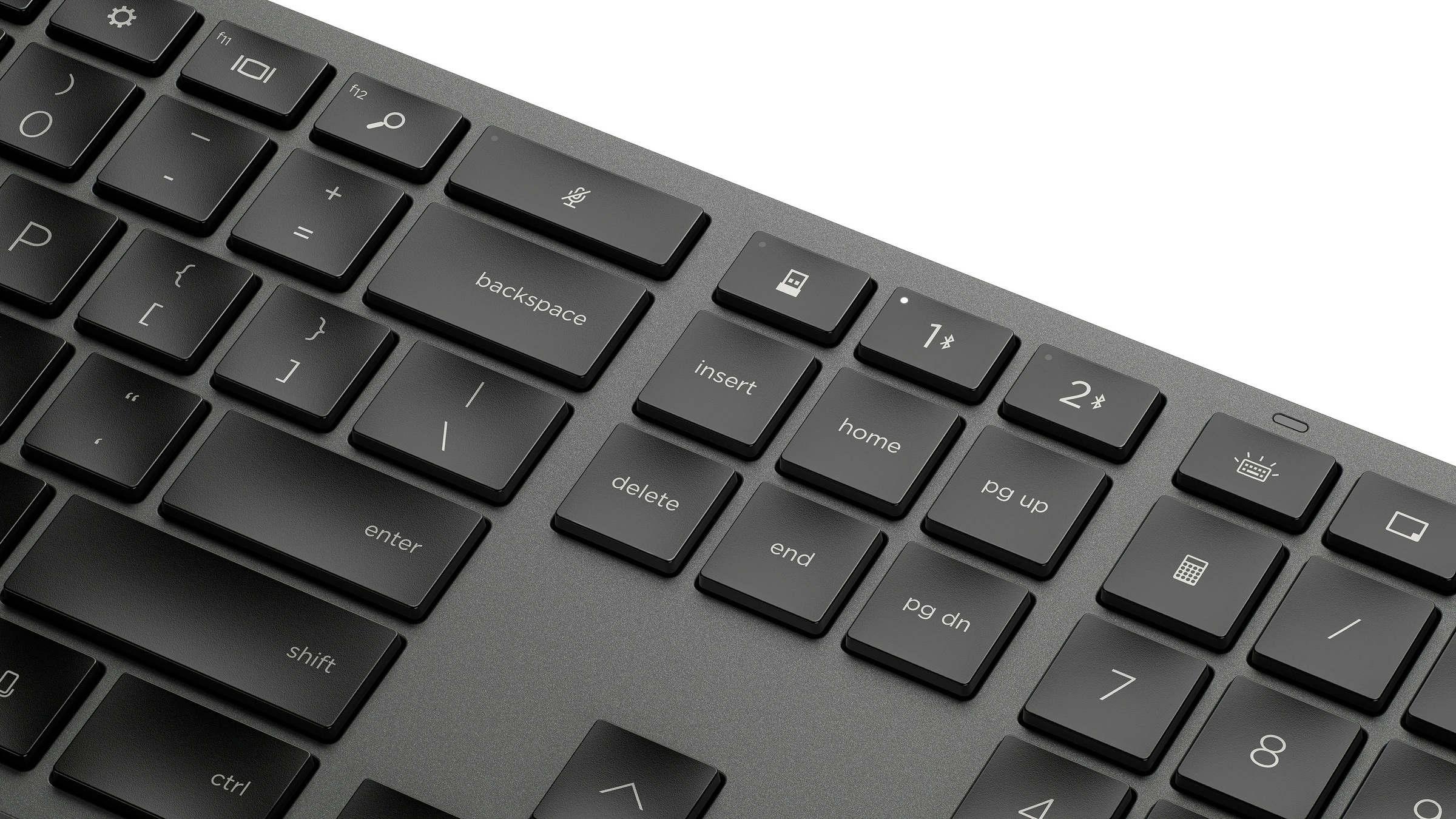HP Wireless-Tastatur »975«, (Fn-Tasten-Ziffernblock-Windows-Sperrtaste)