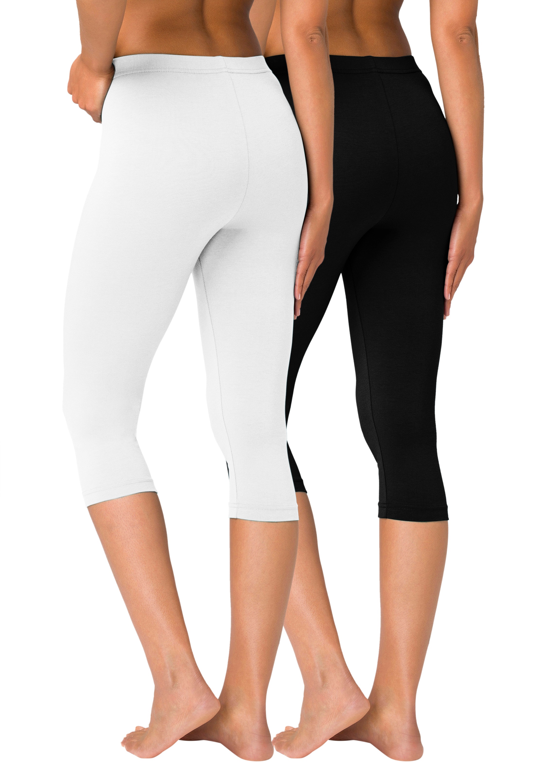 Thumbnail - Vivance active Caprileggings mit Gummibund, Loungewear