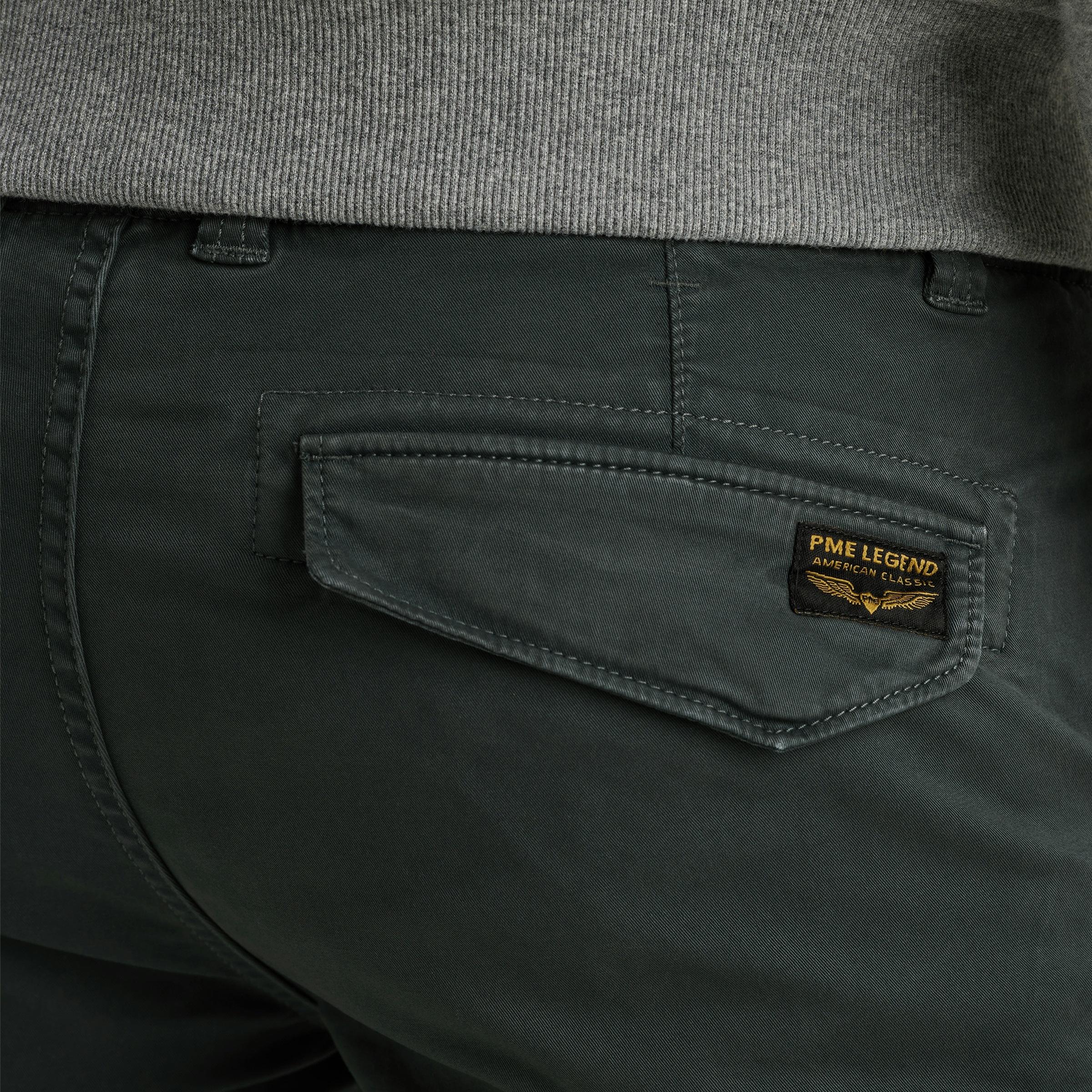 PME LEGEND Cargohose »Nordrop Stretch Twill«, mit Logo Stickerei