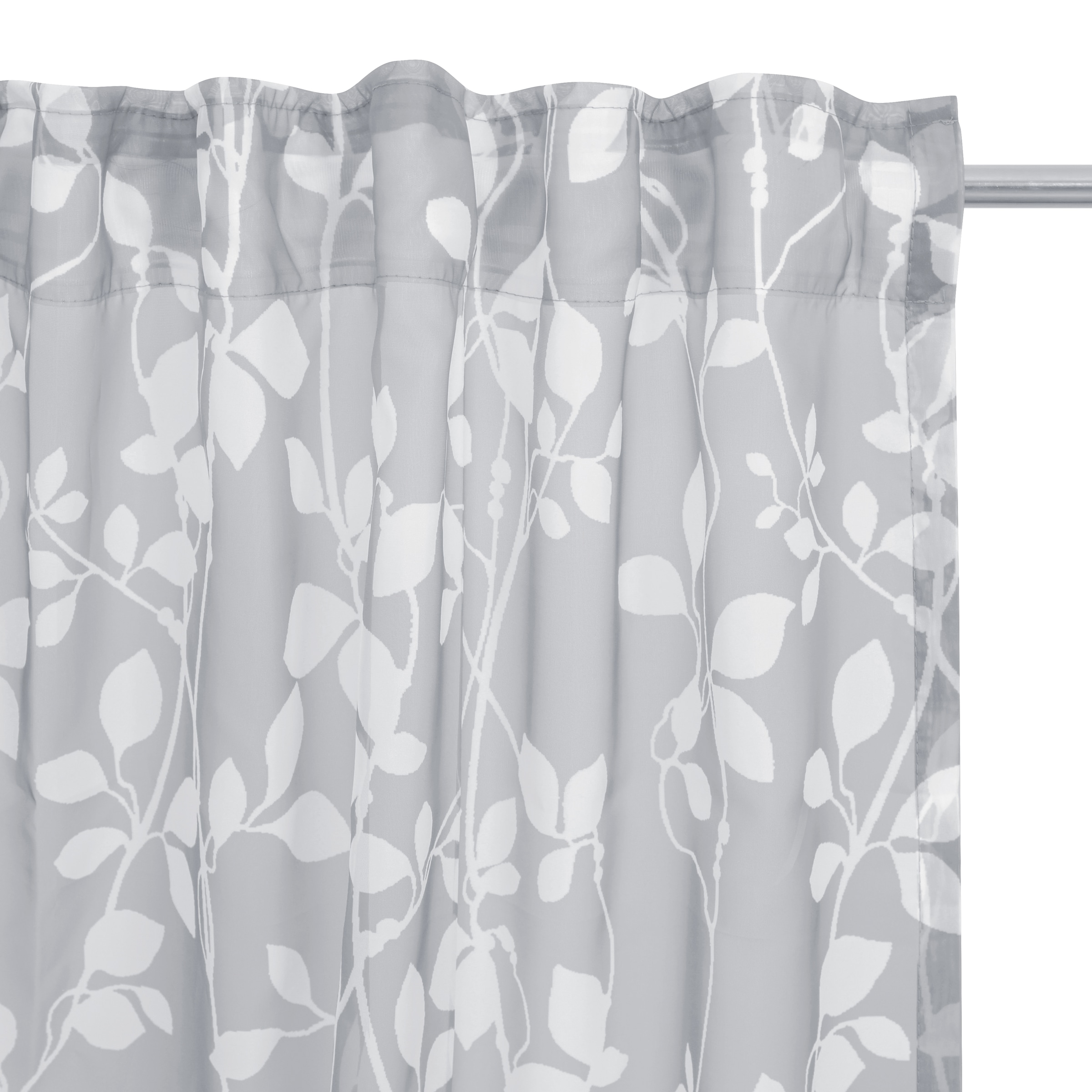 my home Gardine »Issoire« Multifunktionsband 1 Stk. tlg. Wohnzimmer, Schlafzimmer, Esszimmer, gemustert und halbtransparent