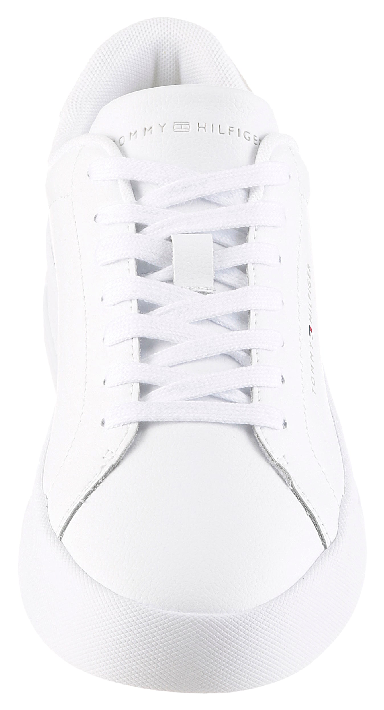 Tommy Hilfiger Sneaker »TH COURT CORE«  , Freizeitschuh, Halbschuh, Schnürschuh, weich gepolstertem Schaftrand