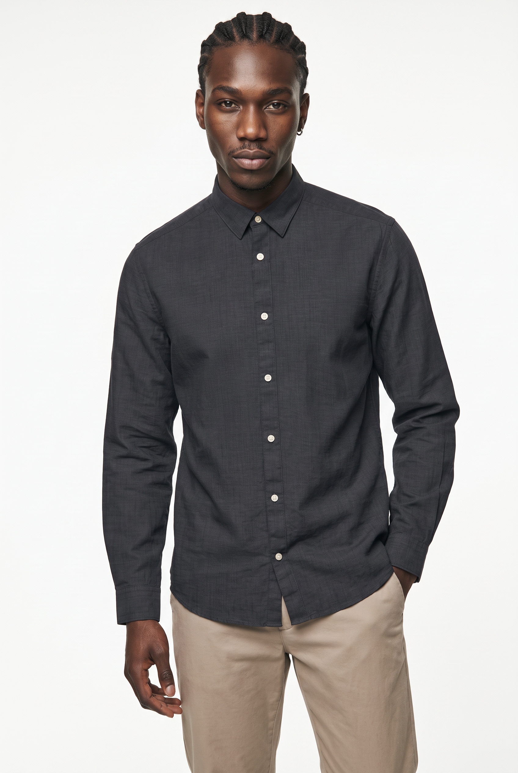 ONLY & SONS Langarmhemd »ONSCANTLEY LIFE LS SOLID LINEN SHIR OTL«