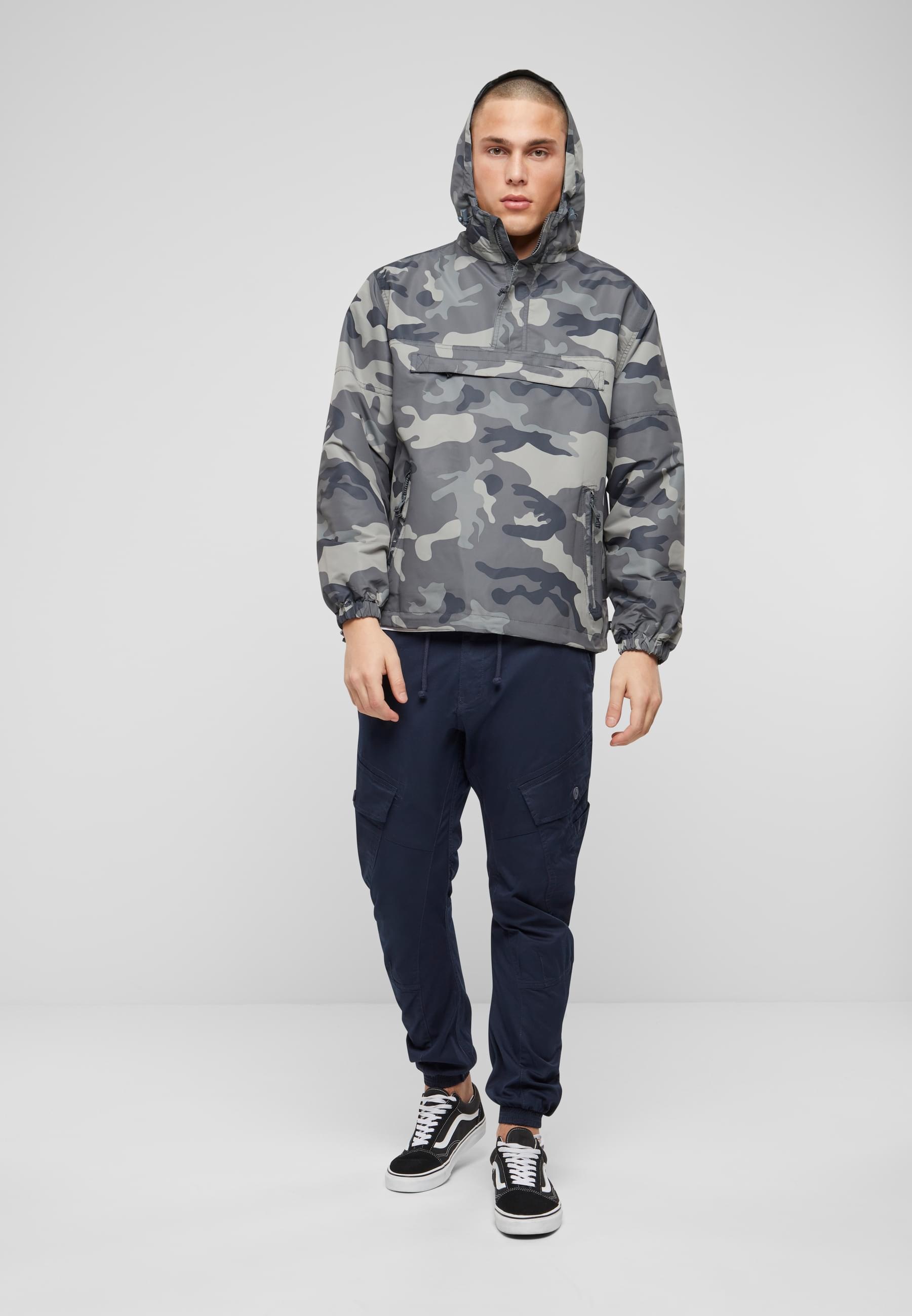 Brandit Allwetterjacke »Brandit Herren Summer Pull Over Jacket«, (1 St.), mit Kapuze