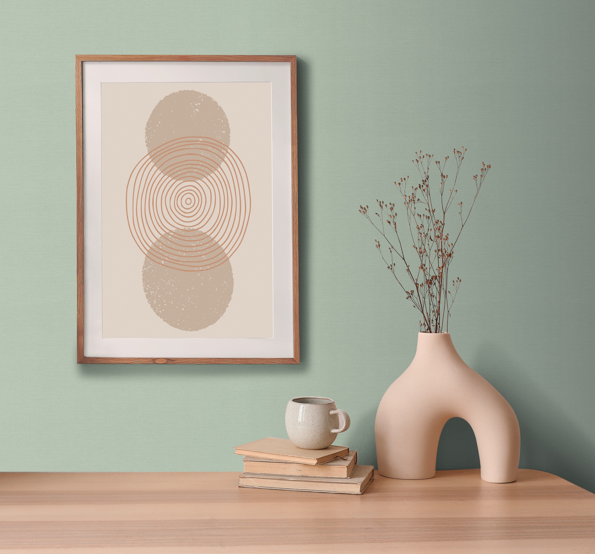 living walls Vliestapete »Florale Tapete mit Pflanzen Zarte Blüten Natur« matt glatt