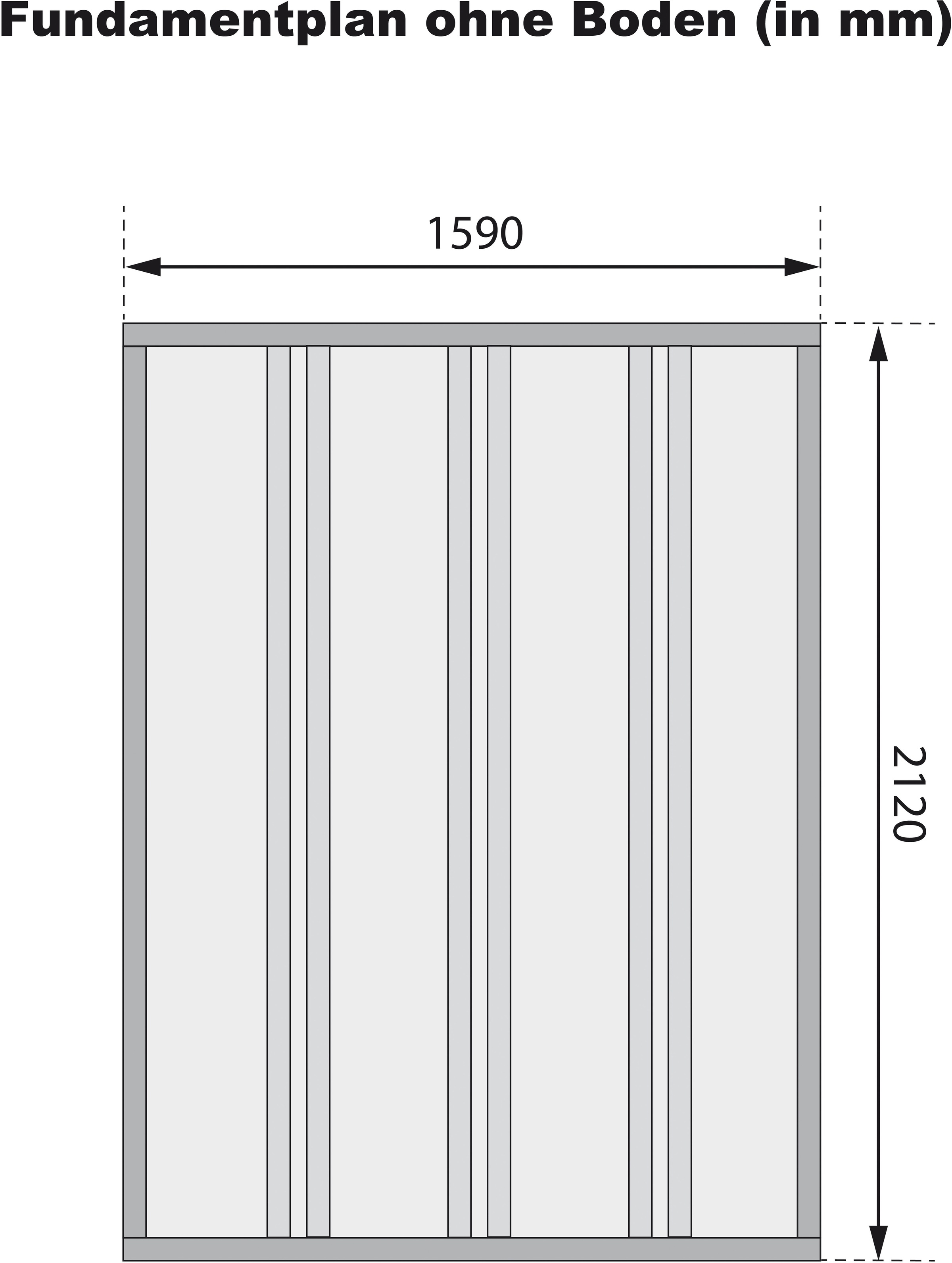 Karibu Fahrradbox »Fahrradgarage«, in verschiedenen Farben, BxTxH: 162,5x216x167 cm
