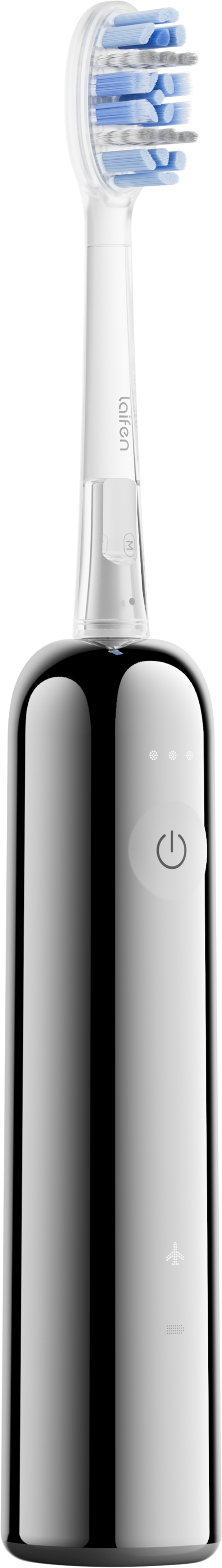 laifen Elektrische Zahnbürste »Wave Pro« 2 Stk. Aufsteckbürsten 60°-Oszillation, 66.000 Vibrationen/min, Drucksensor, 2 Modi