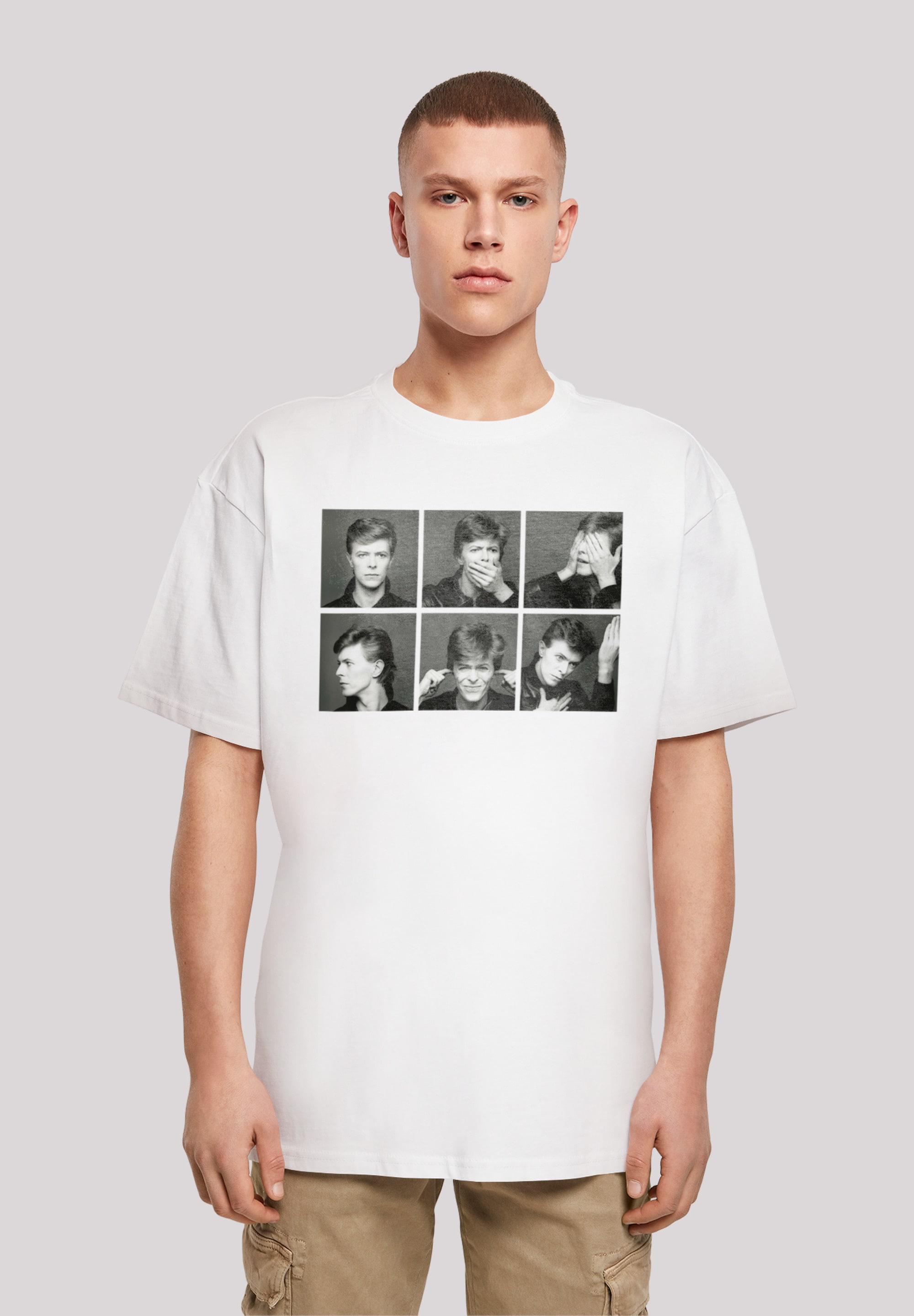 F4NT4STIC T-Shirt "David Bowie Photo Collage", Print günstig online kaufen