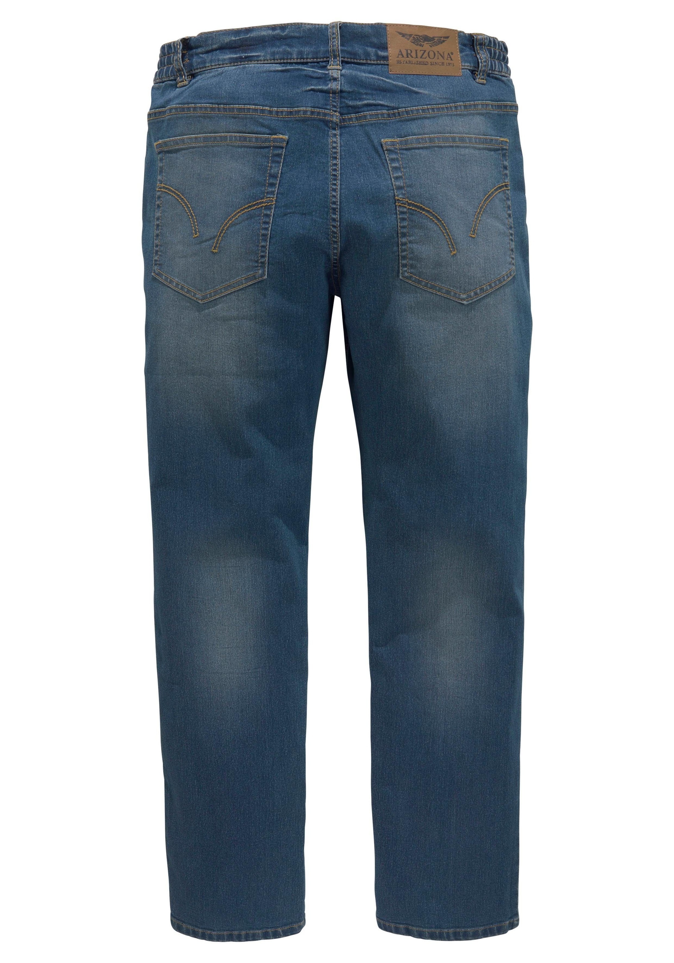 Arizona Dehnbund-Jeans "Paul" elastischer Dehnbund, Comfort-Fit, gerader Be günstig online kaufen