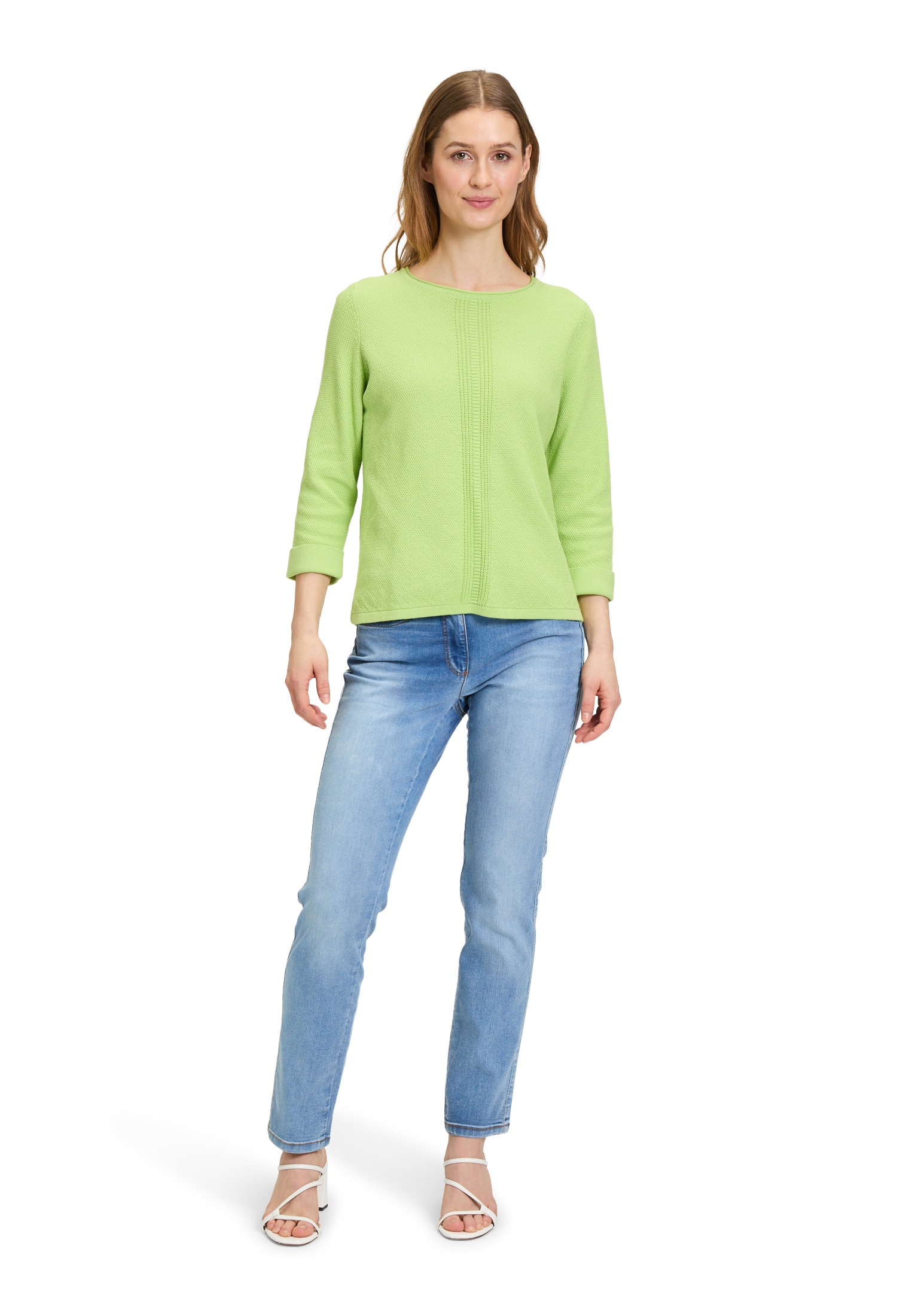 Betty Barclay Strickpullover »Betty Barclay Feinstrickpullover mit Strickdetails«, (1 tlg.), Struktur