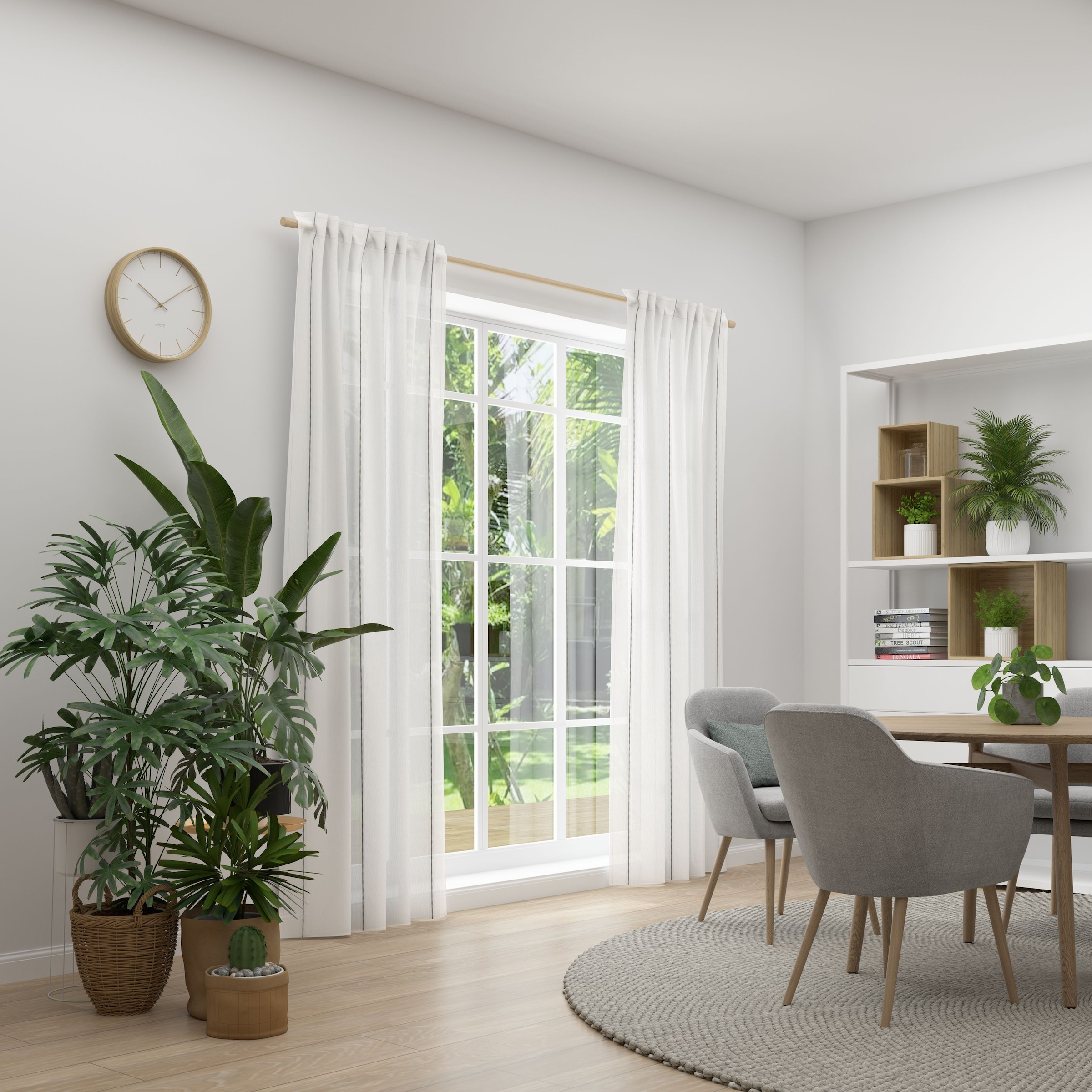 Neutex for you Vorhang "RASA" Multifunktionsband 1 Stk. tlg. Feiner Längsst günstig online kaufen