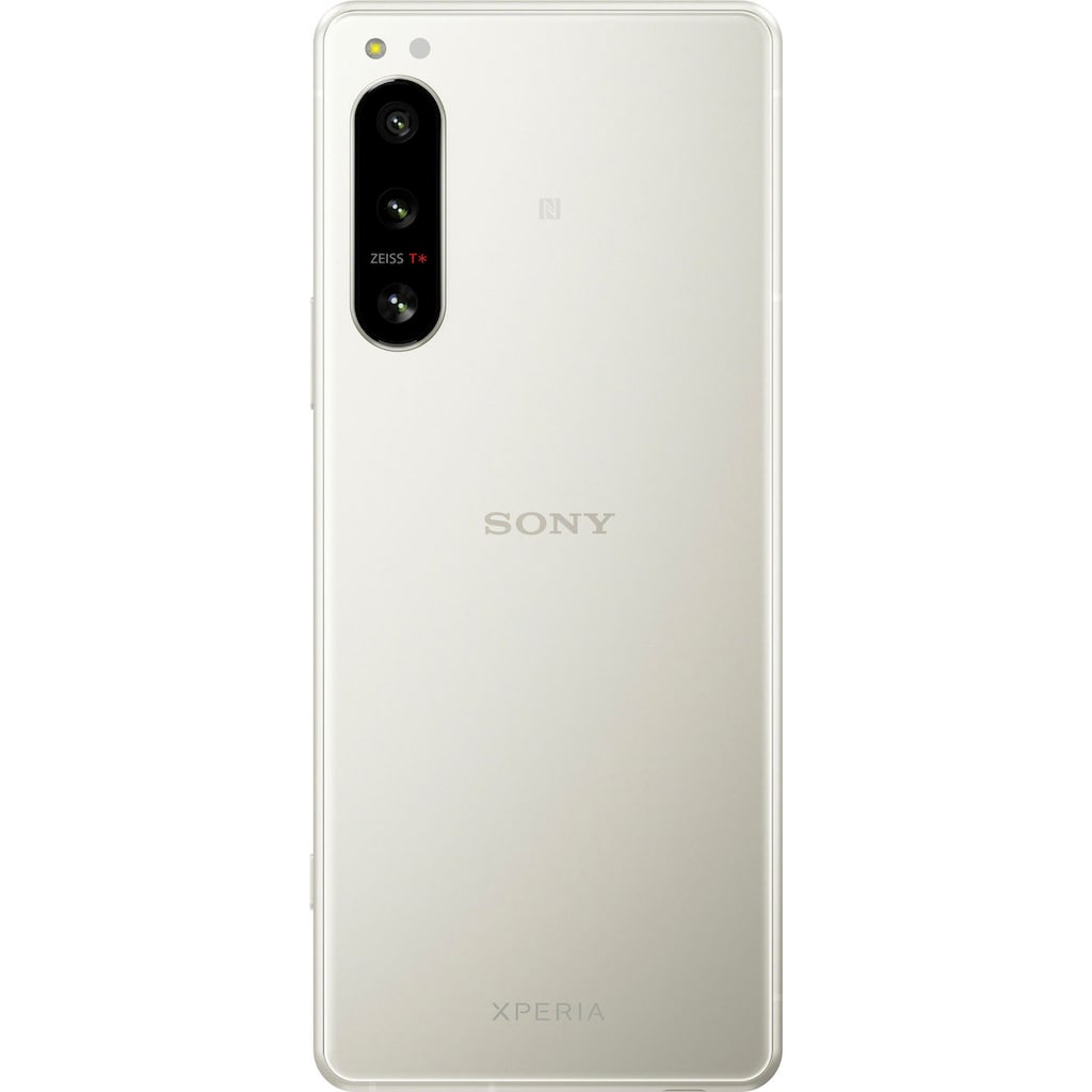 Sony Smartphone »Xperia 5 IV«, Ecru, 15,49 cm/6,1 Zoll, 128 GB Speicherplatz, 12 MP Kamera