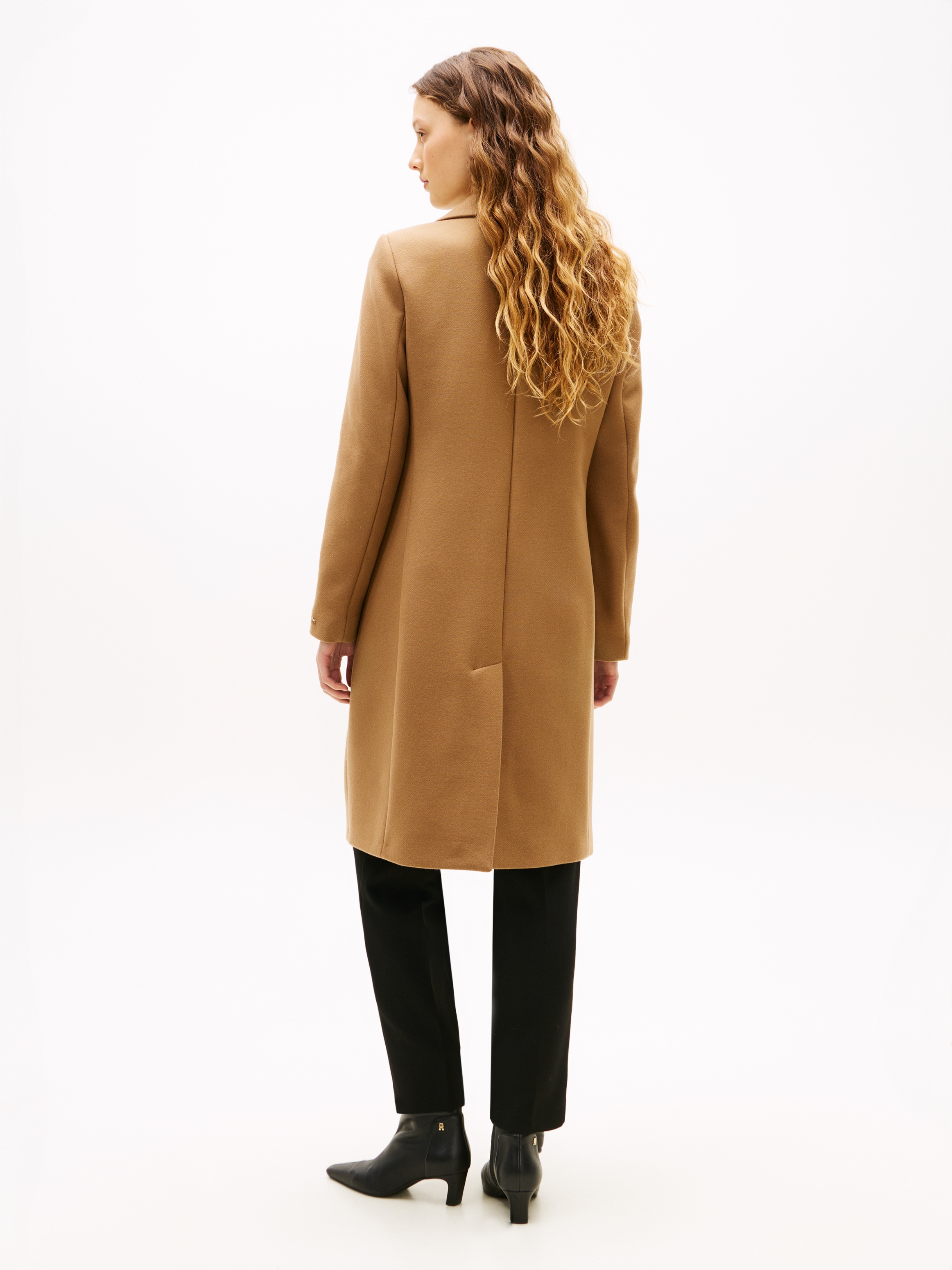 Tommy Hilfiger Langmantel »CLASSIC SB WOOL REG COAT« mit Wolle und Kaschmiranteil