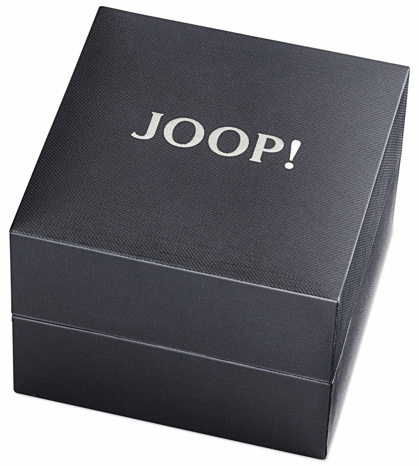 JOOP! Quarzuhr, Armbanduhr, Damenuhr, analog, Lederarmband