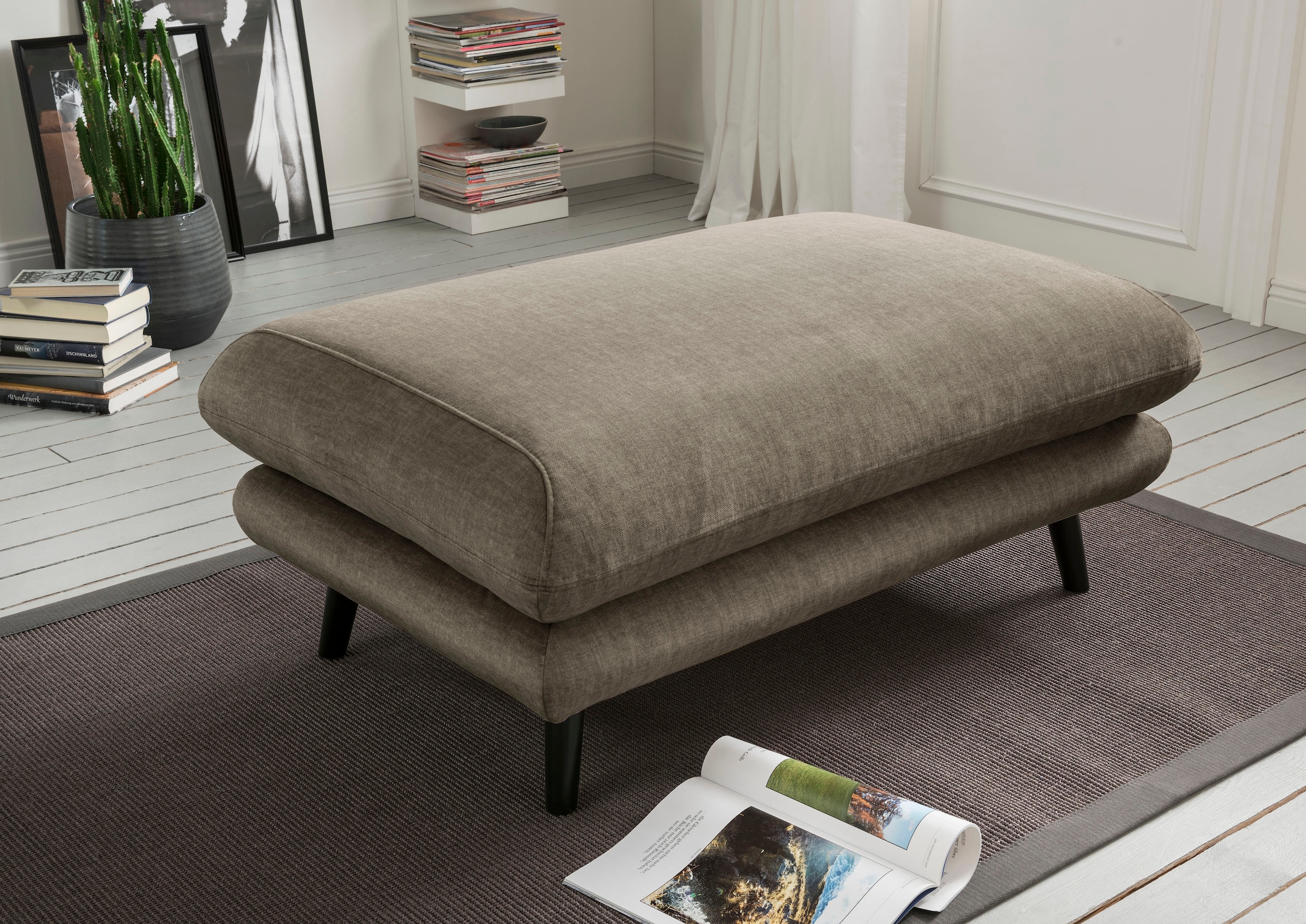 Home affaire Polsterhocker "Lazio" passende Polsterecke erhältlich günstig online kaufen