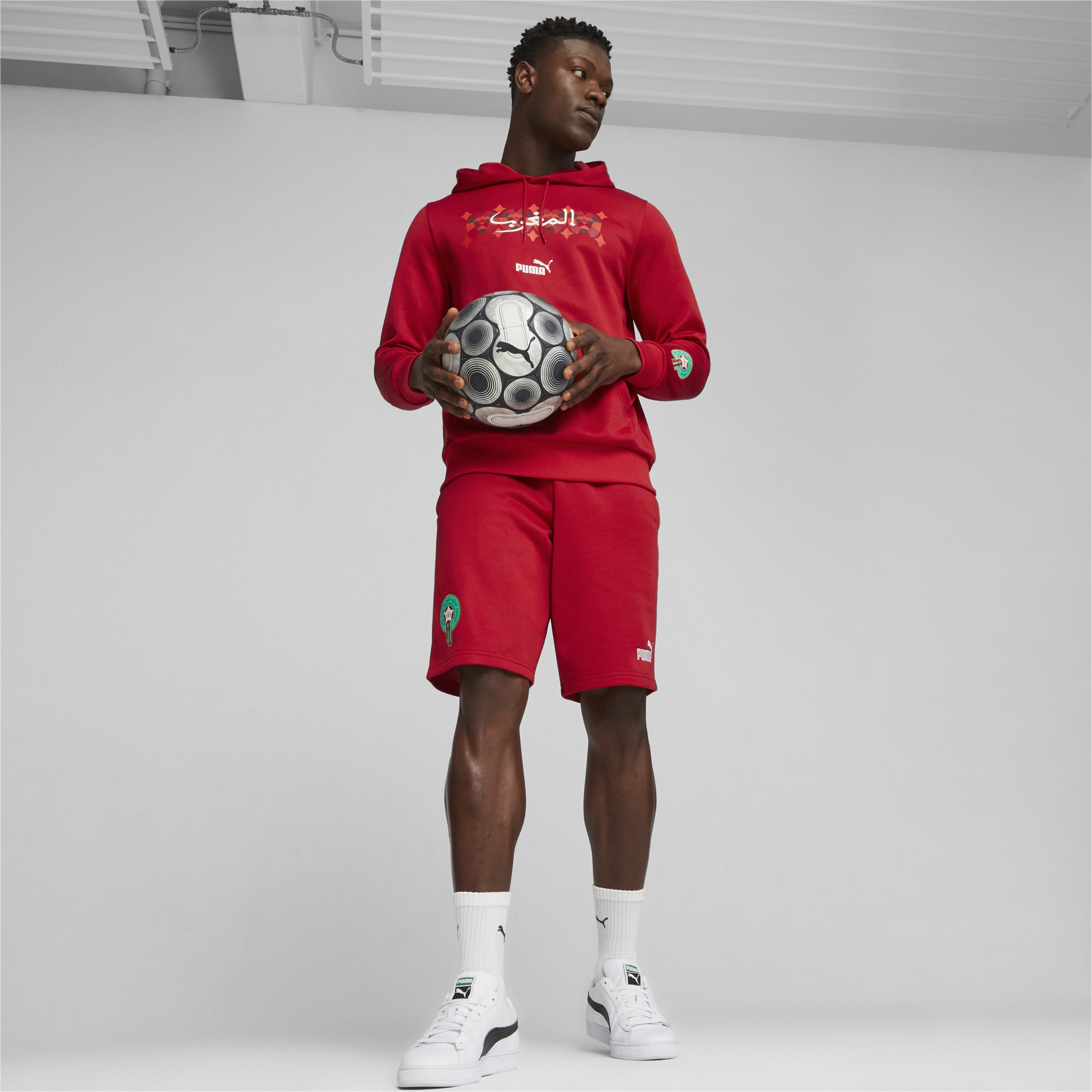 PUMA Sweatshirt »Marokko FtblCulture Hoodie Herren«
