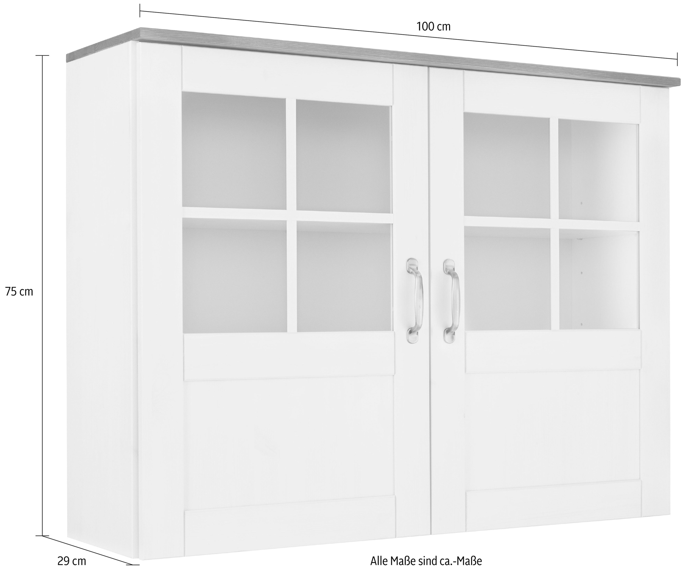 Home affaire Hängeschrank »Alby«, Breite 100 cm, 2 Türen