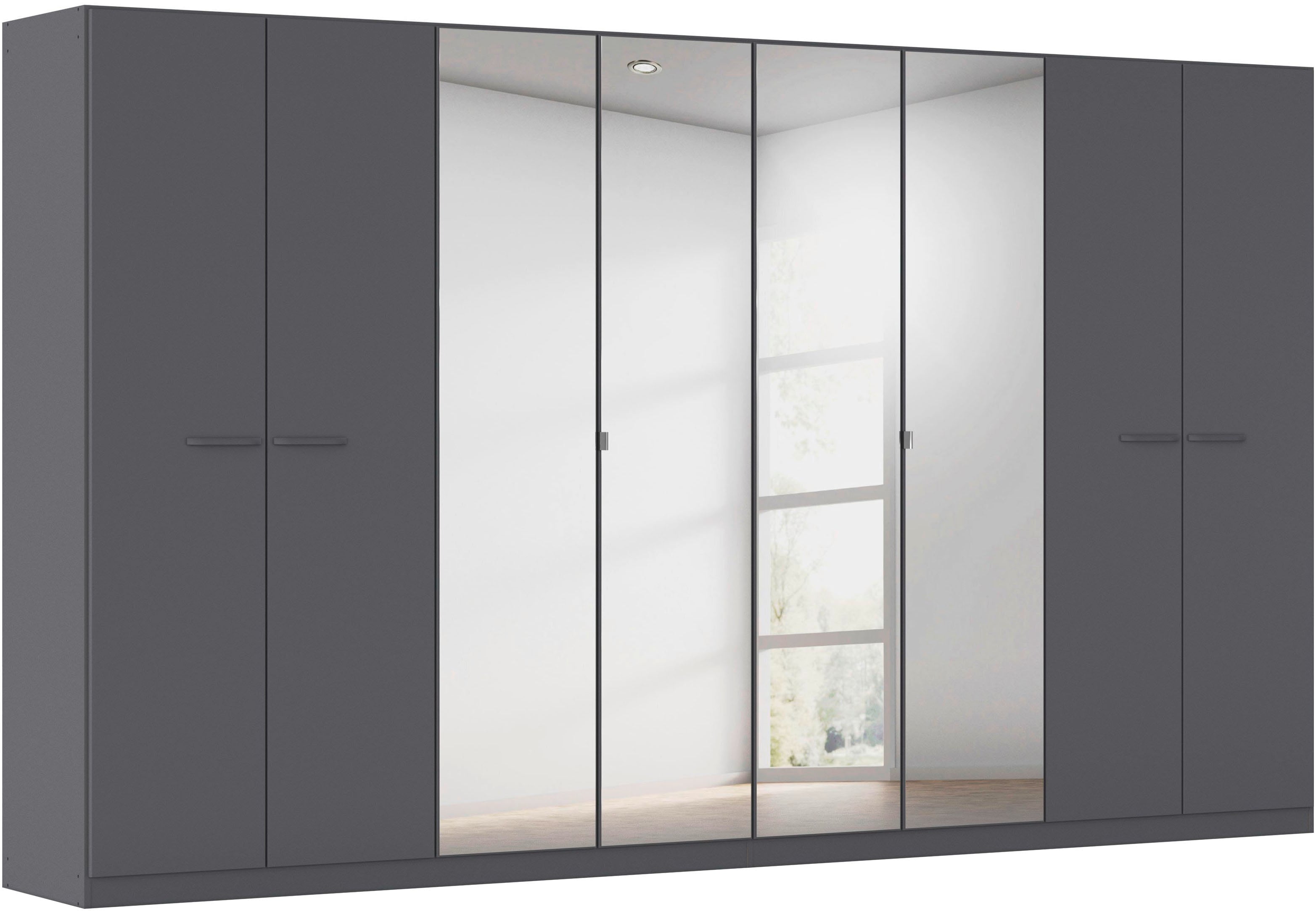 OTTO home Kleiderschrank "Mehrzweckschrank Aktenschrank Möbel Mietswohnung Schlafzimmer OTELI" erhältlich in Breiten 91-360 cm, ab Breite 136cm inkl. Innenschubladen, mit zusätzlichen Einlegeböden, optional mit Spiegel MADE IN GERMANY