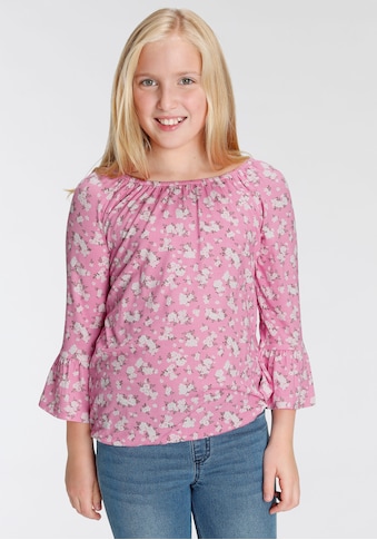 KIDSWORLD 3/4-Arm-Shirt su Blumen raštuotas