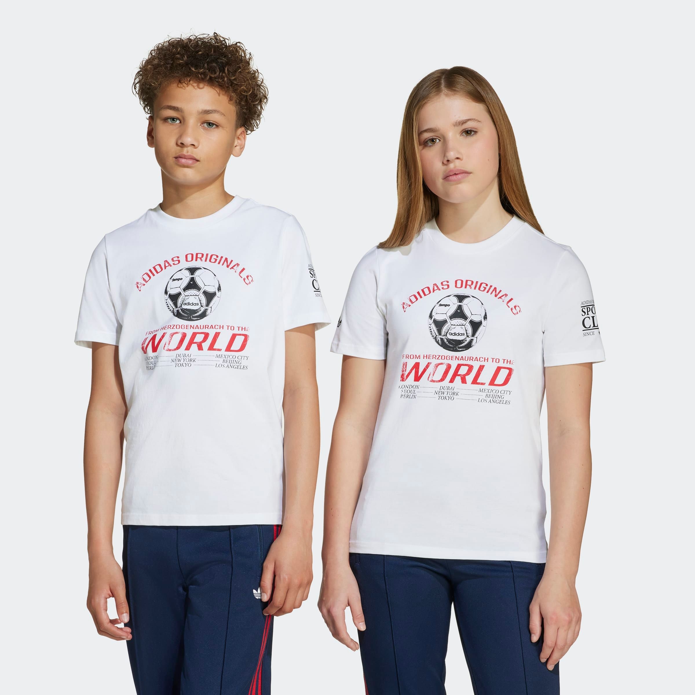 adidas Originals T-Shirt "GRAPHIC KIDS" für Kinder, Kurzarm, ohne Verschluss, Rundhalsausschnitt