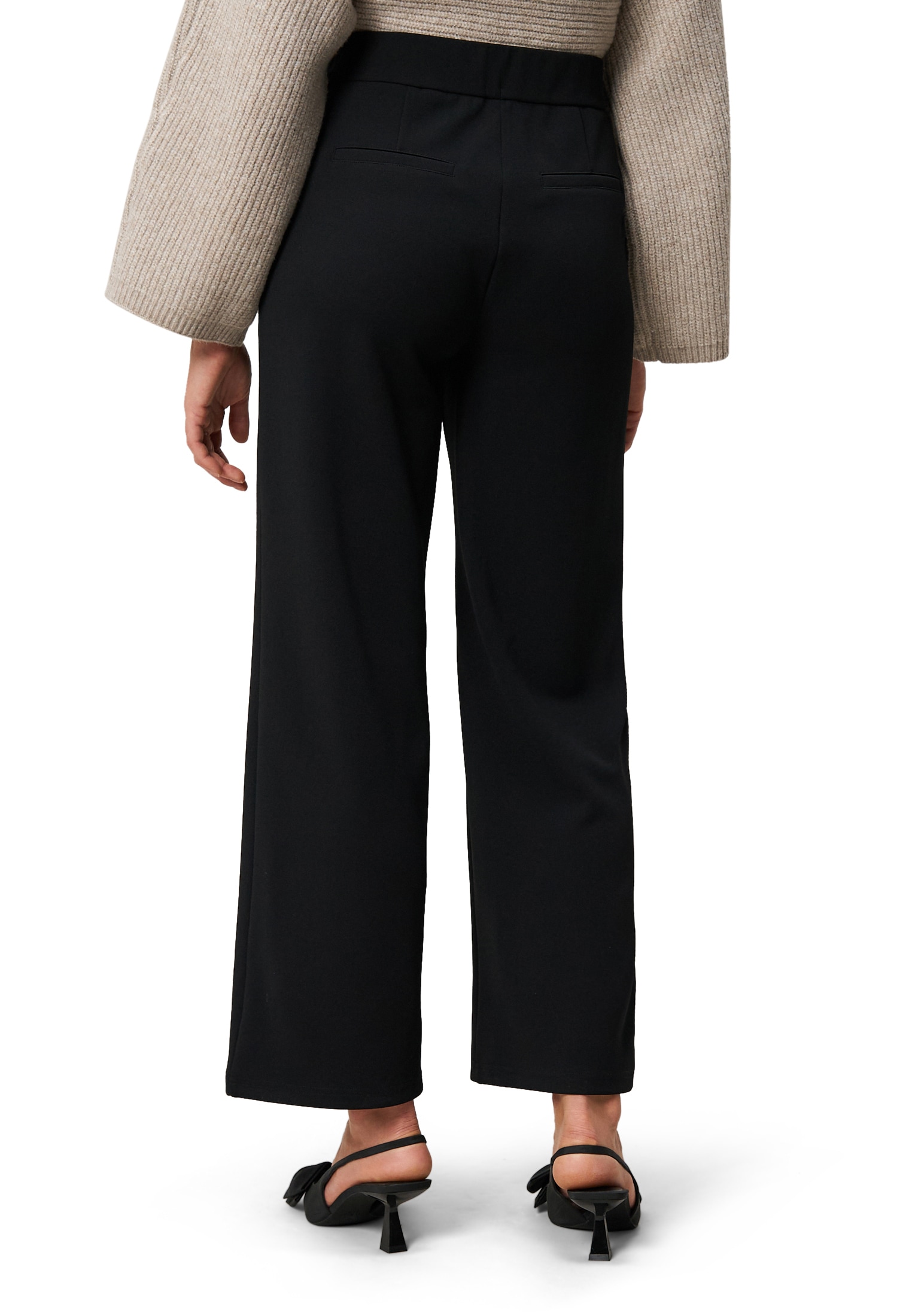 Zero Stoffhose »Damen mit elastischem Bund 28 Inch«  Plain/ohne Details