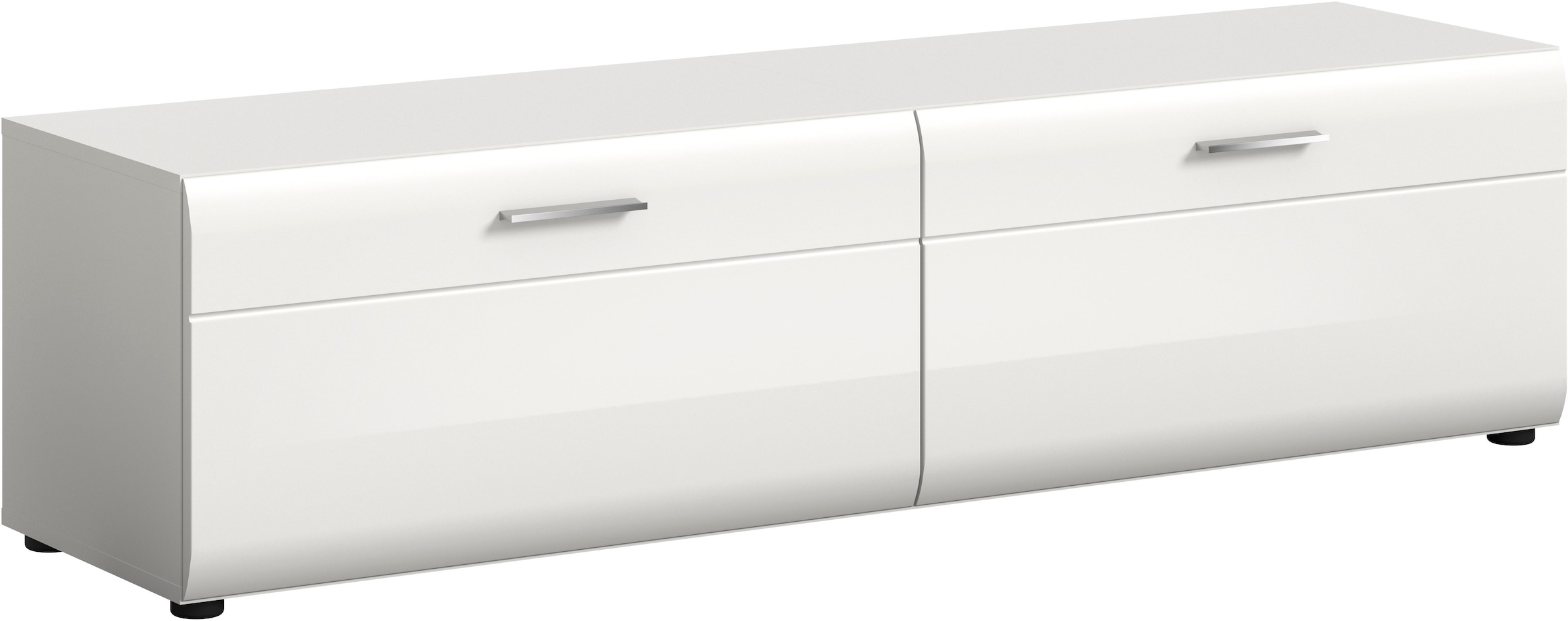 INOSIGN Lowboard "FLORENZ, hochwertige MDF-Front,Rillenfräsung, 2 Klappen" günstig online kaufen