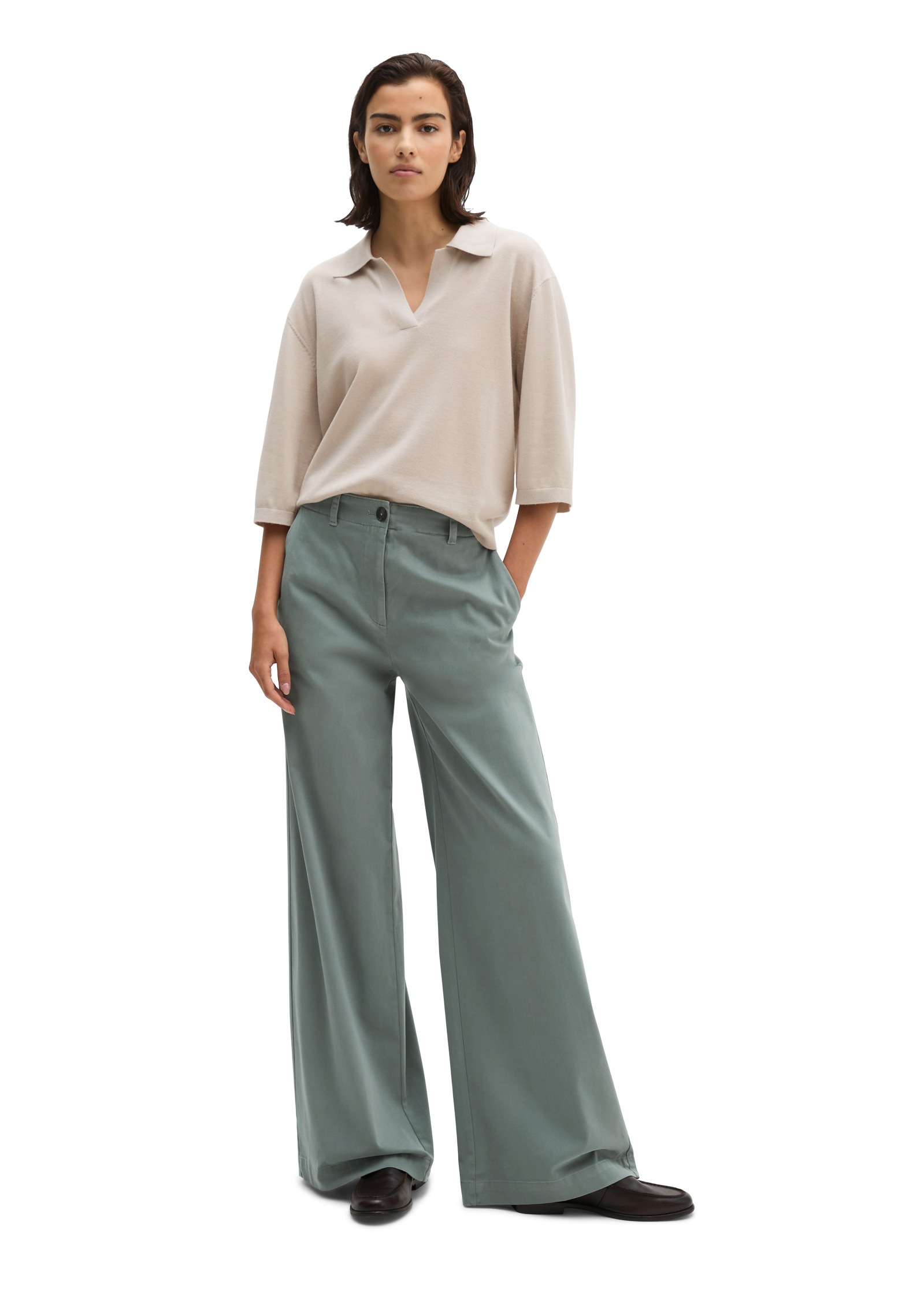 Marc O'Polo Chinohose »aus Organic Cotton-Satin-Stretch«