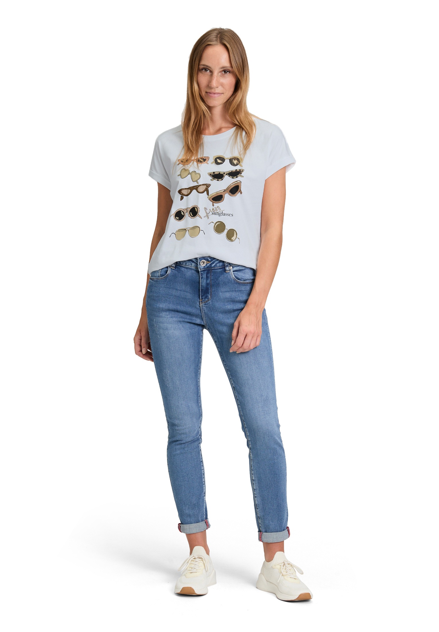 Betty Barclay Kurzarmshirt »Betty Barclay Damen Casual-Shirt mit Aufdruck«, (1 tlg.)