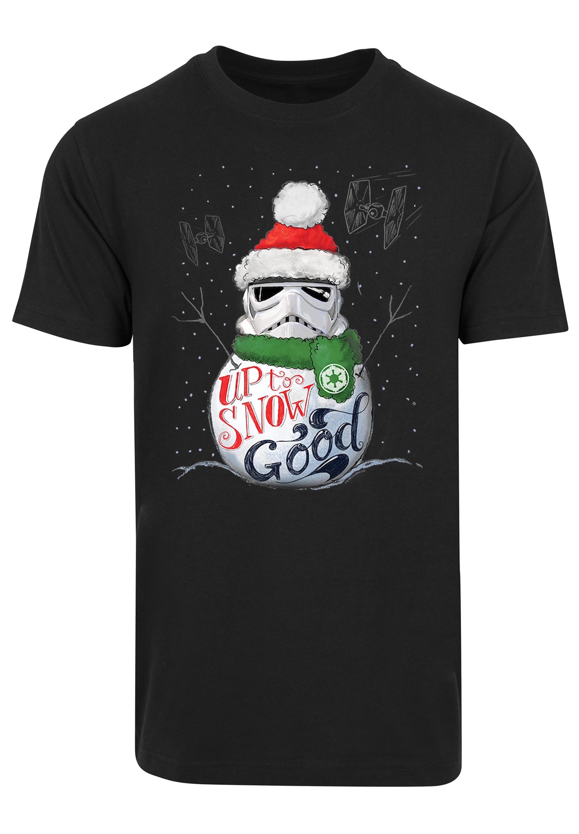 F4NT4STIC T-Shirt »Star Wars Stromtrooper Up To Snow Good«, Print