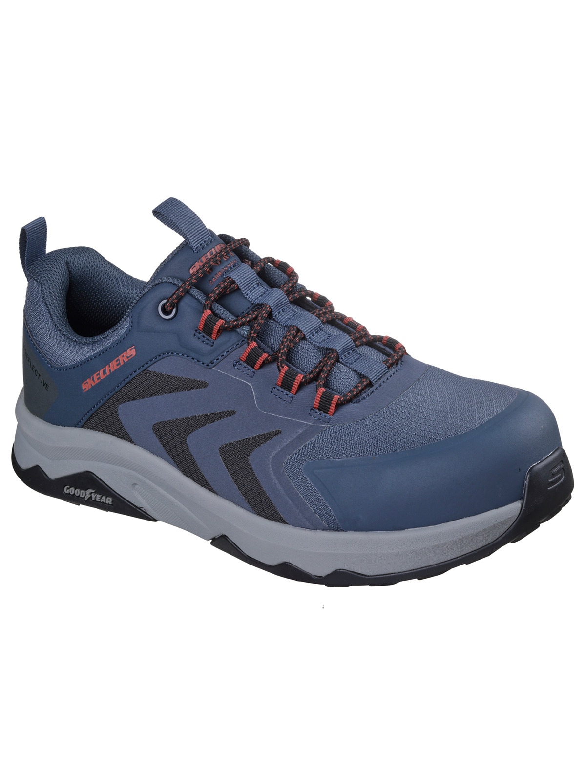 "Arbeitsschuh SKECHERS ""Speed"" Gr. 48,5, blau, 48,5, Obermaterial: 100% Synthetik synthetic., Schuhe, Arbeitsschuh"