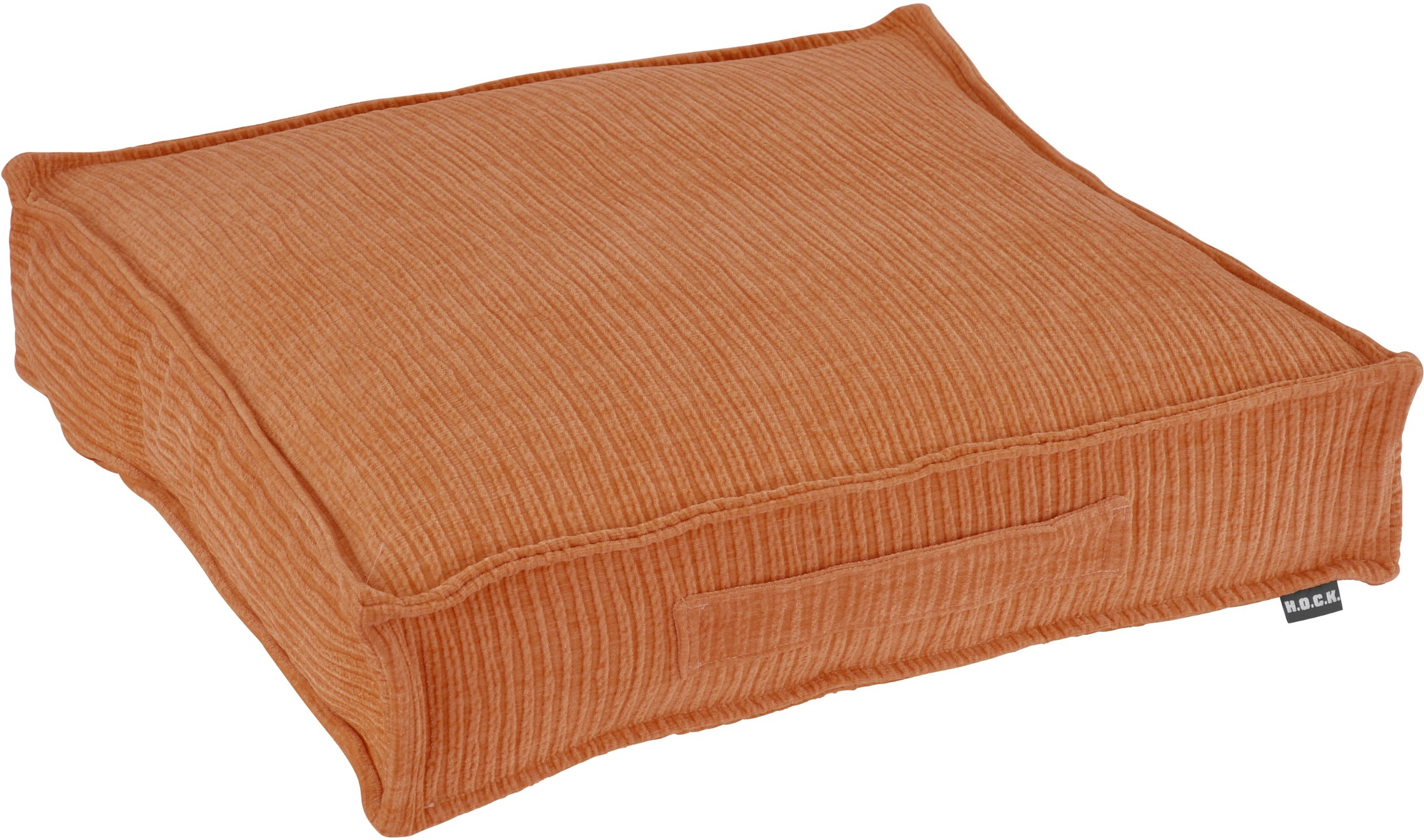 H.O.C.K. Sitzauflage "Jonny" Cordkissen inkl. Füllung, 50x50x10cm, Matratze günstig online kaufen