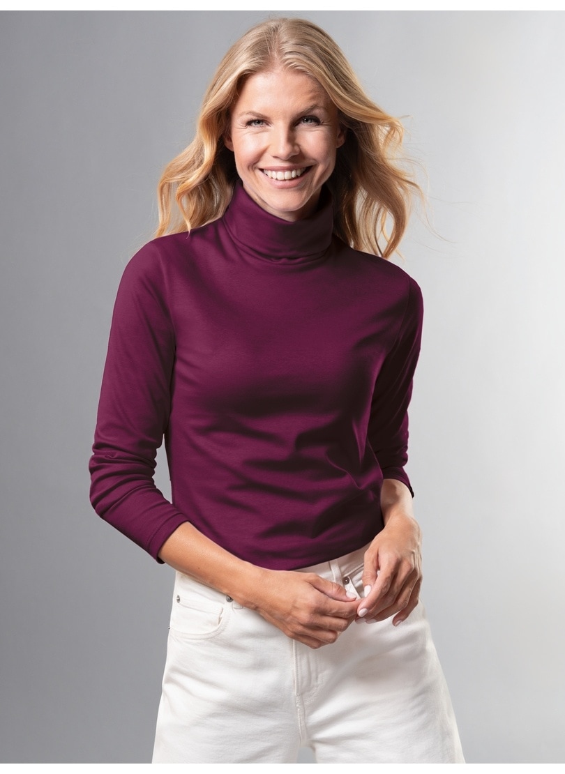 Trigema Rollkragenshirt "TRIGEMA Rollkragenshirt", 1 Stk. günstig online kaufen