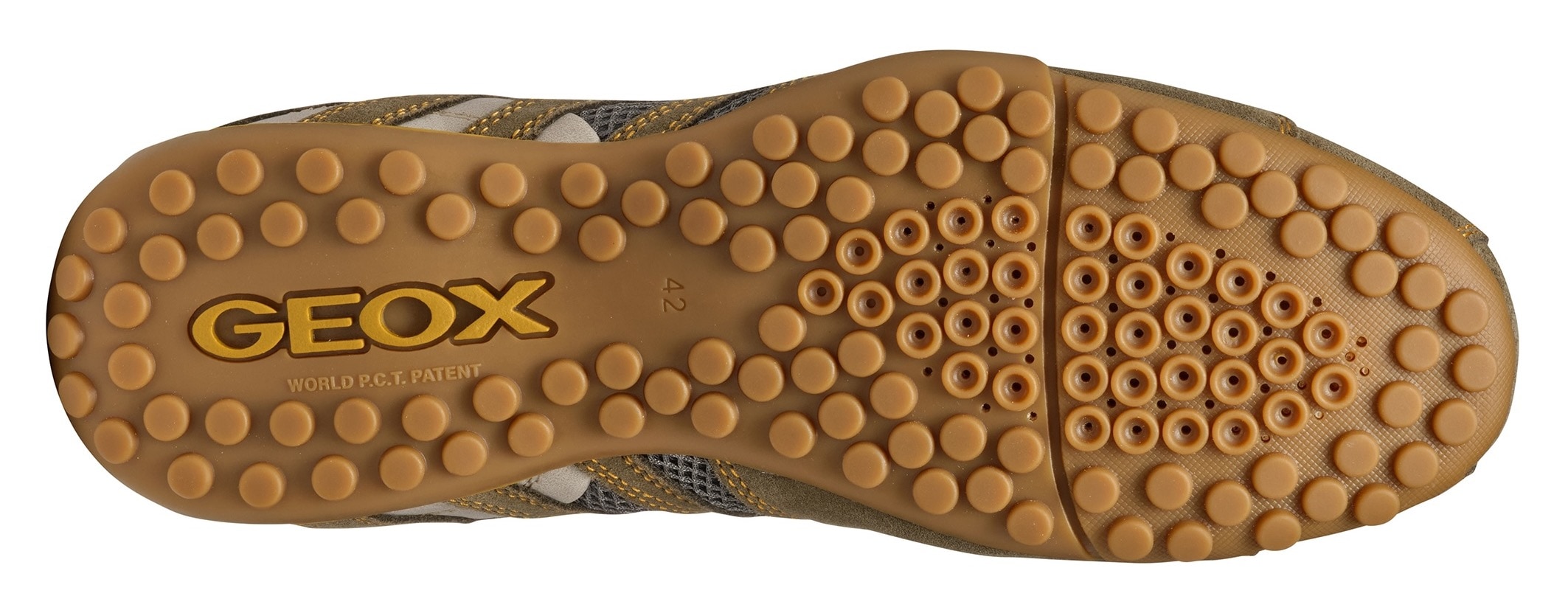 Geox Sneaker »U SNAKE ORIGINAL«, Schnürschuh, Freizeitschuh, Trekking Sneaker mit Lederinnensohle