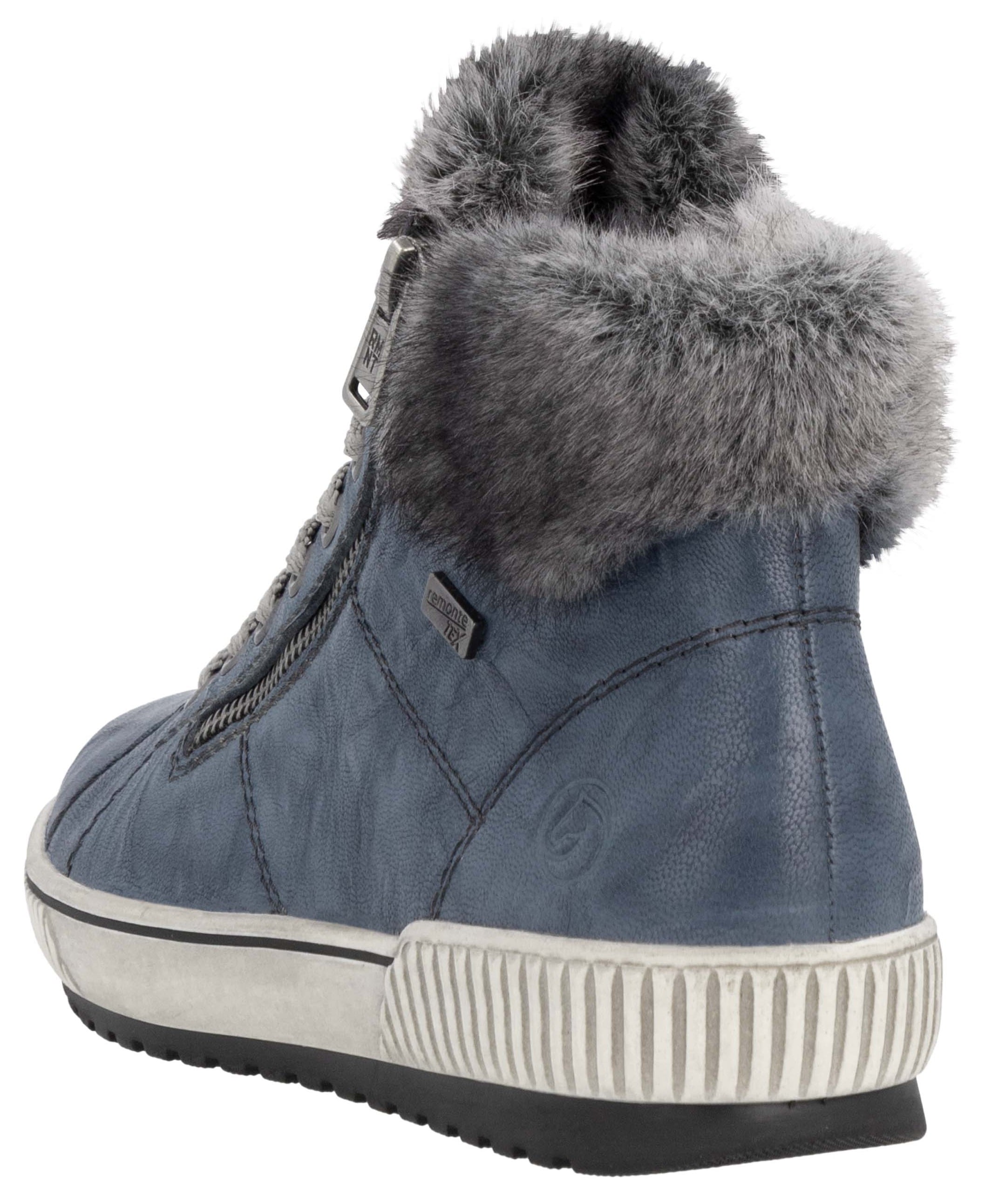 Remonte Winterboots, Plateau, Outdoorschuh Schnürboots mit wasserabweisender TEX-Membran