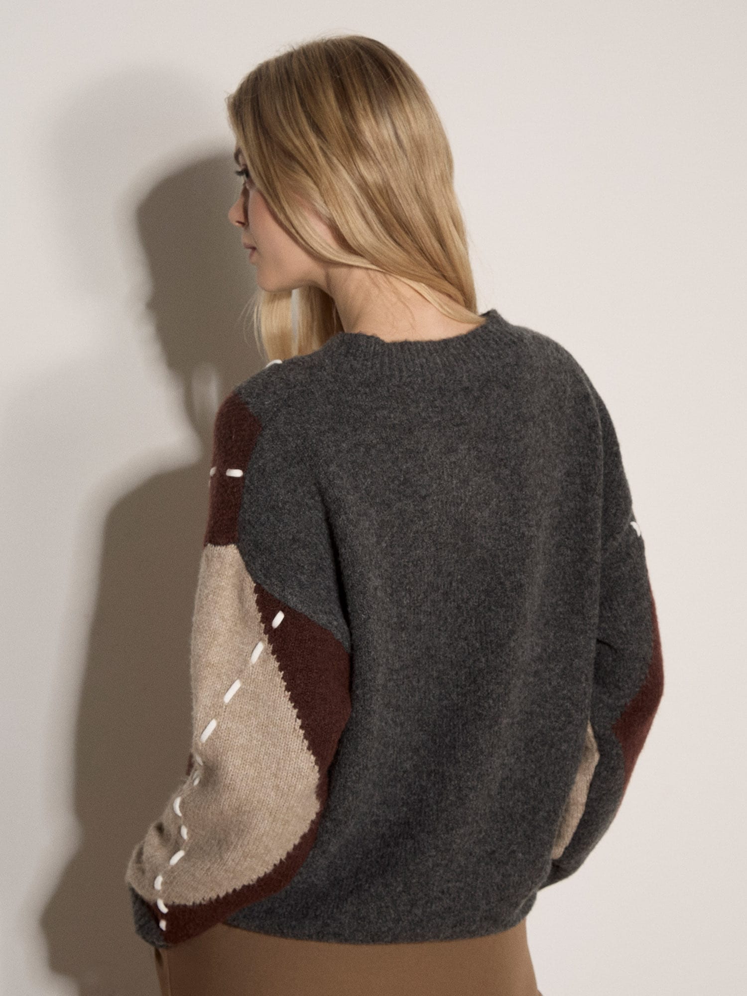 Apricot Strickpullover »Farbiger Pullover« mit Argyle-Rautenmuster