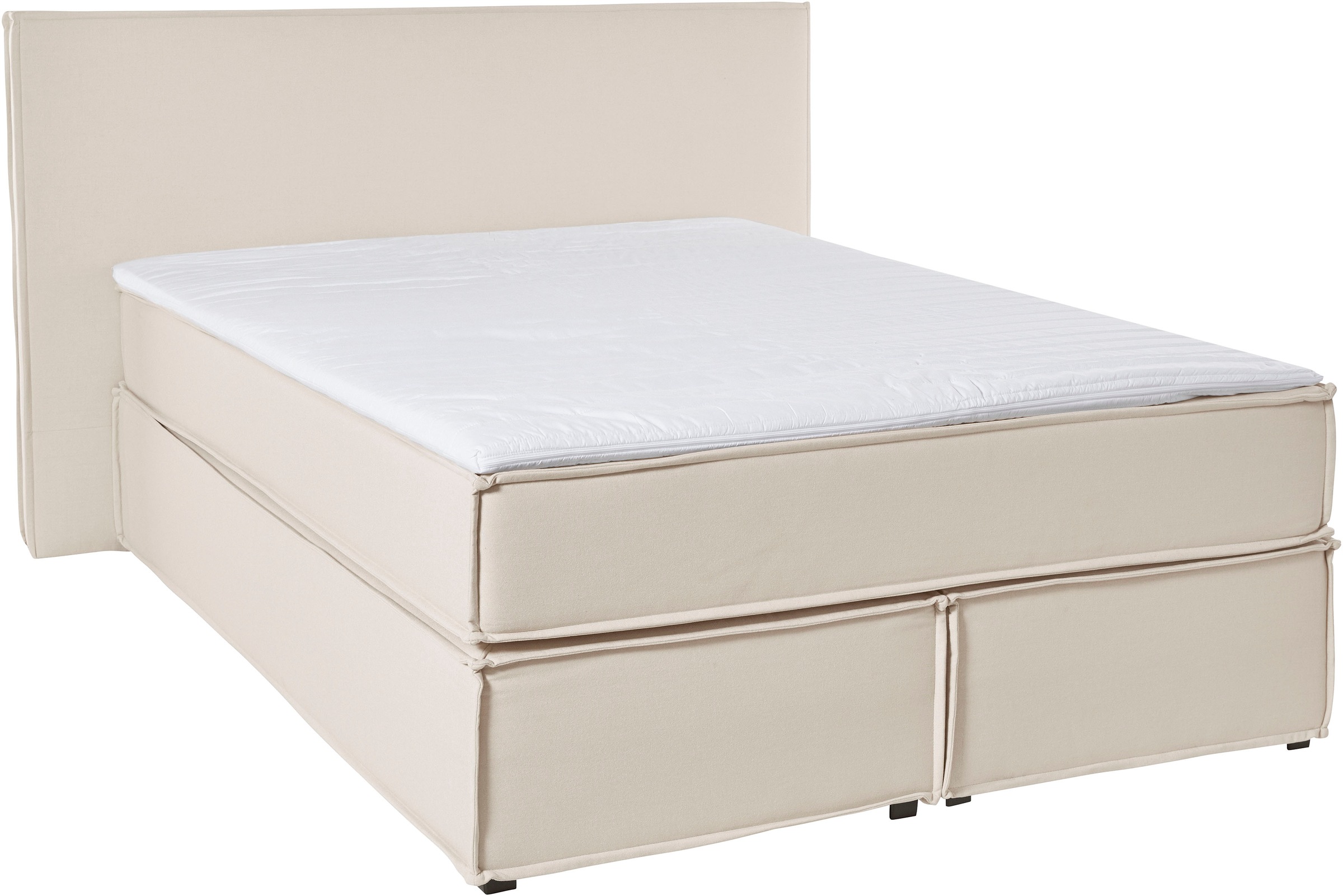 LeGer Home by Lena Gercke Boxspringbett »Yuma«, incl. Topper, in 4 Breiten, 3 Matratzenarten und je 2 Härtegraden