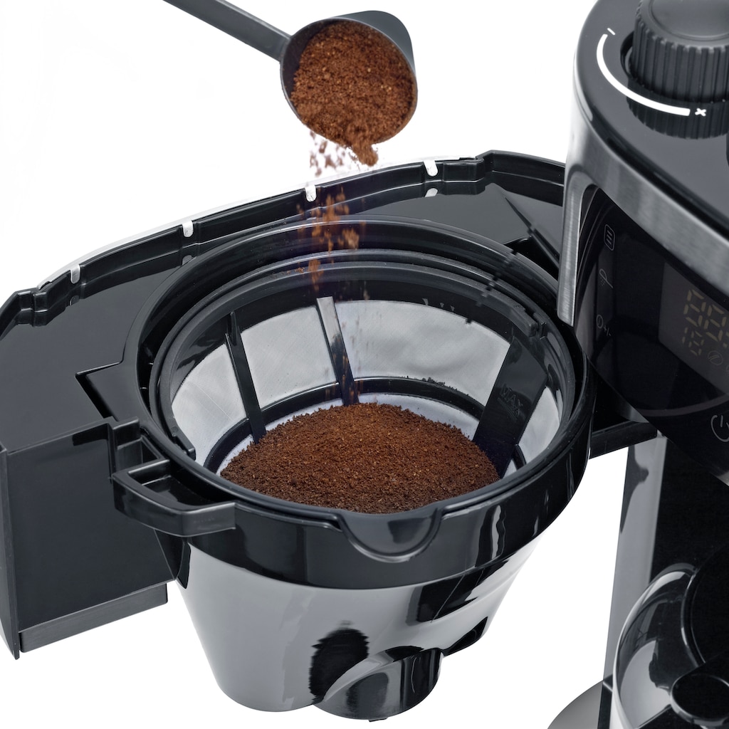 Severin Kaffeemaschine mit Mahlwerk »KA 4814«, 1 l Kaffeekanne, Permanentfilter, 1x4