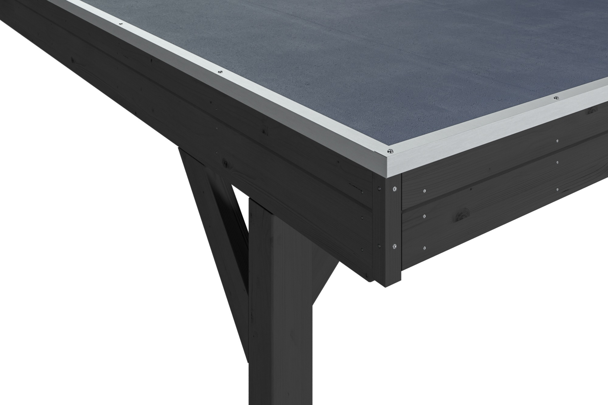 Skanholz Einzelcarport »Grunewald«, 289 cm, Anthrazit