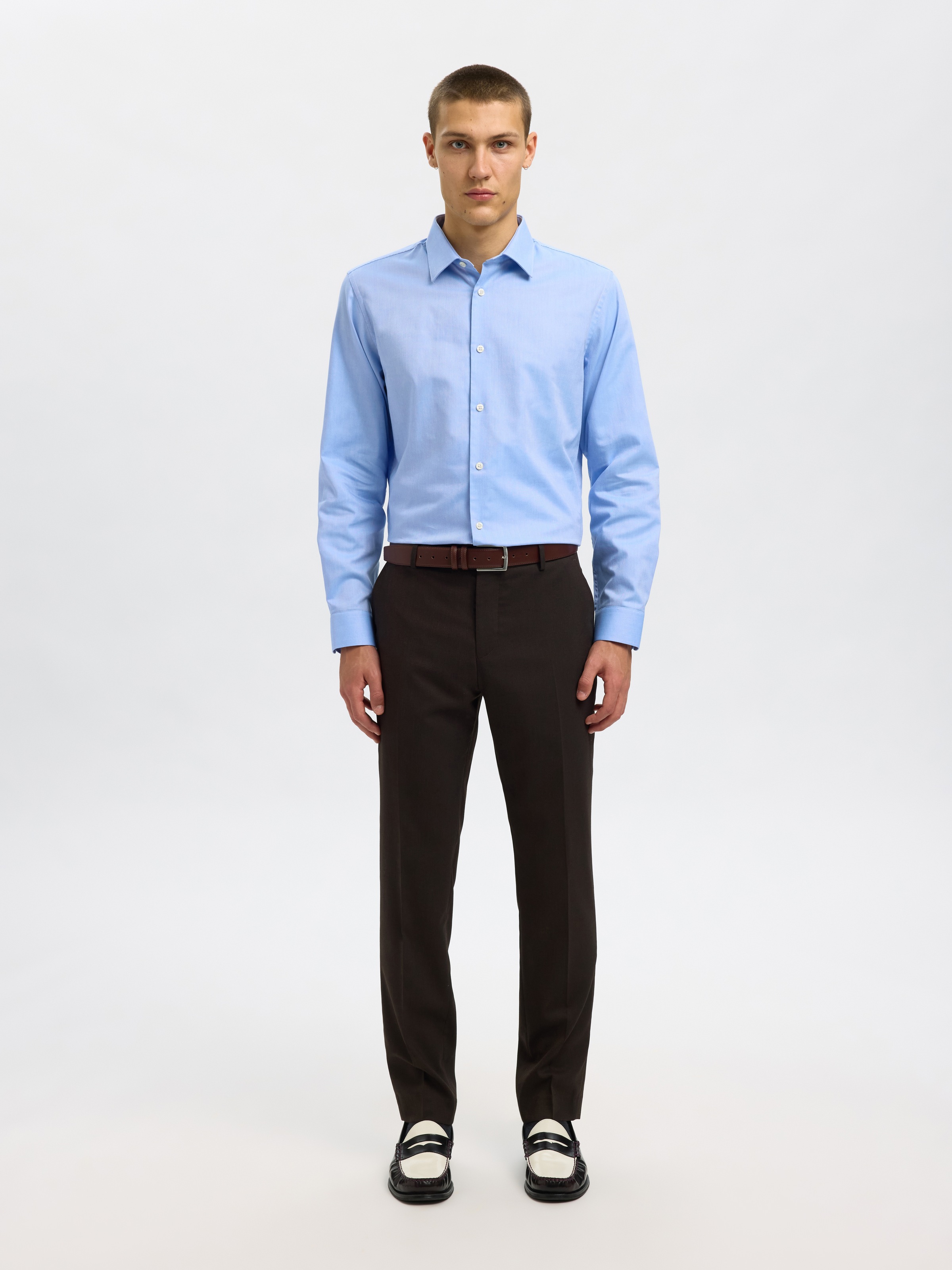 Thumbnail - SELECTED HOMME Langarmhemd "SLHSLIMCLARK SHIRT LS NOOS"