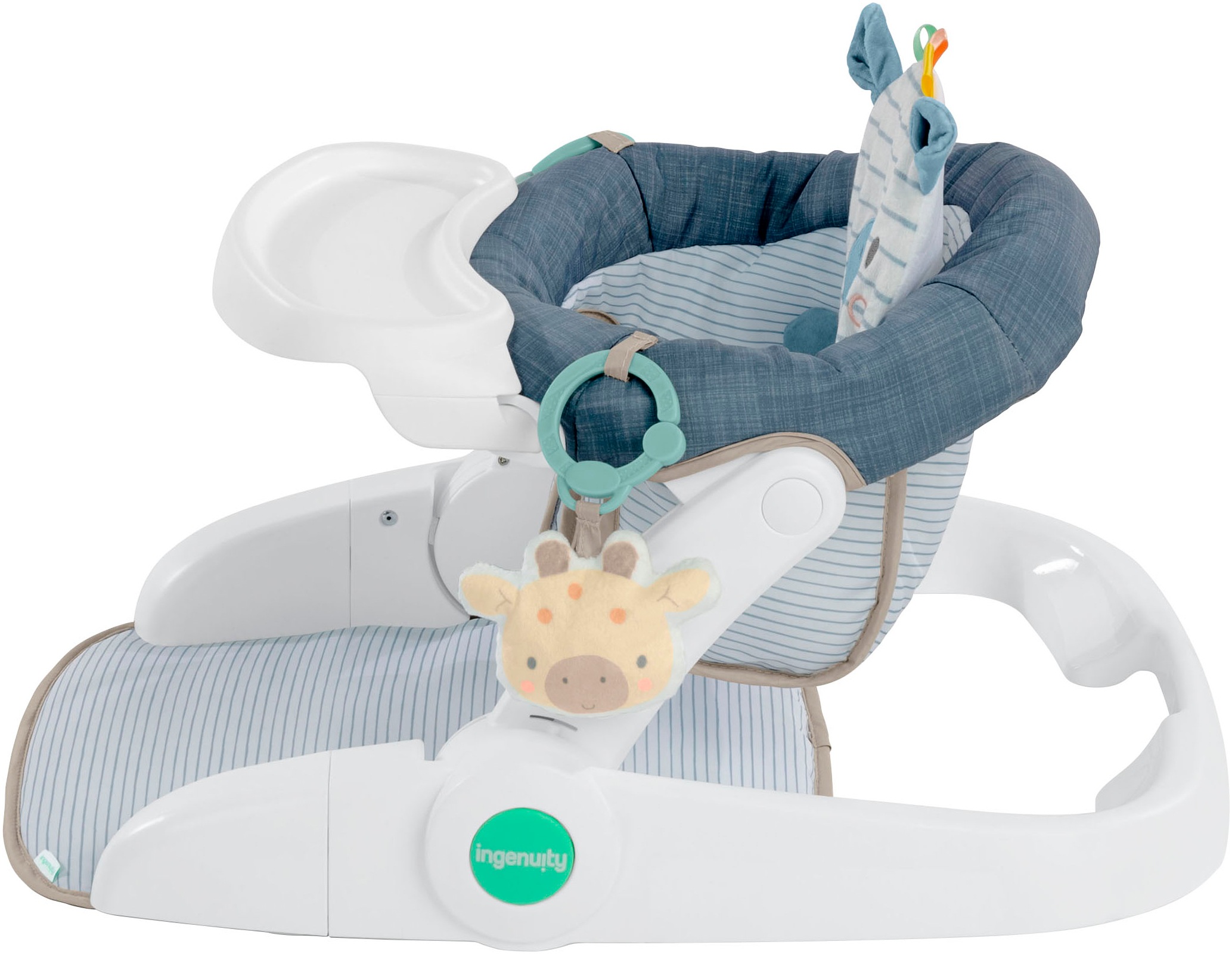 ingenuity Tischsitz »Prop Spot™ Learn-to-Sit™ - Casi™« inklusive 2 Spielzeugen und 3 bunten Anhängern